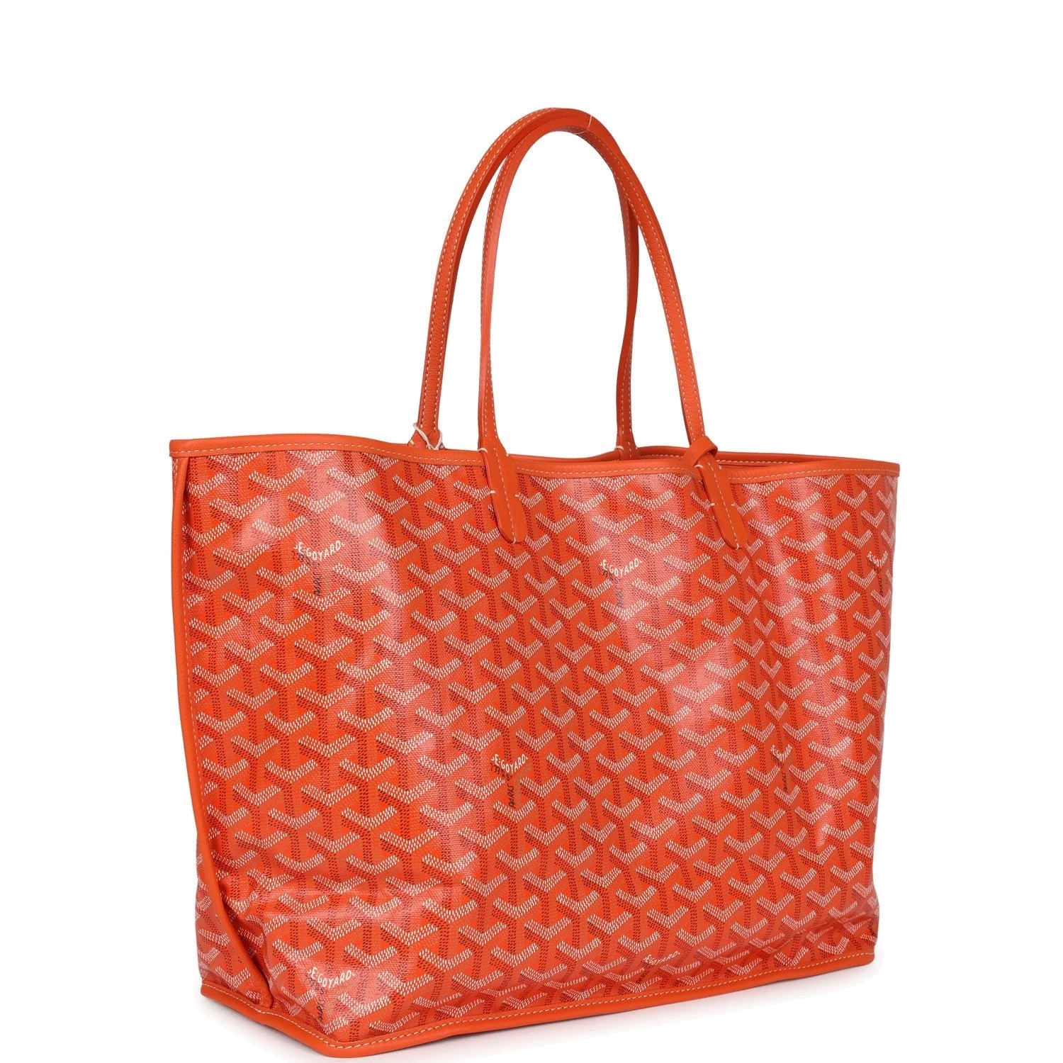 Goyard Anjou PM Orange Goyardine Canvas — фото 3