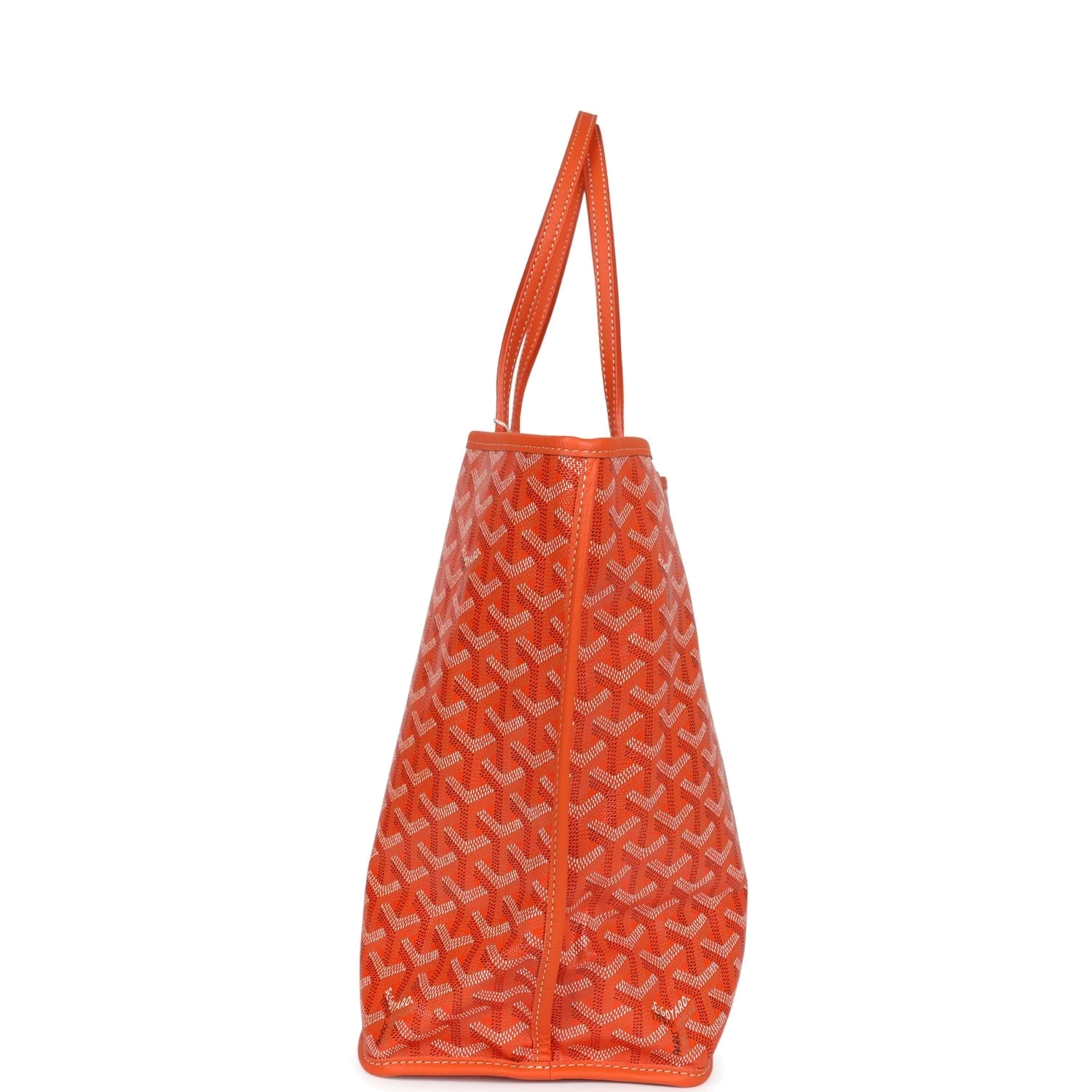 Goyard Anjou PM Orange Goyardine Canvas — фото 4
