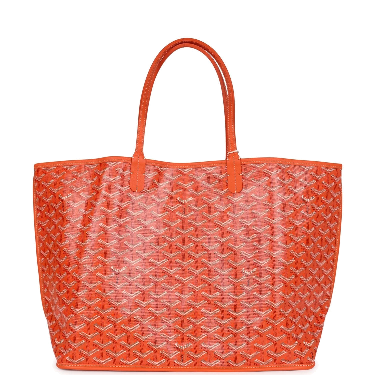 Goyard Anjou PM Orange Goyardine Canvas — фото 5