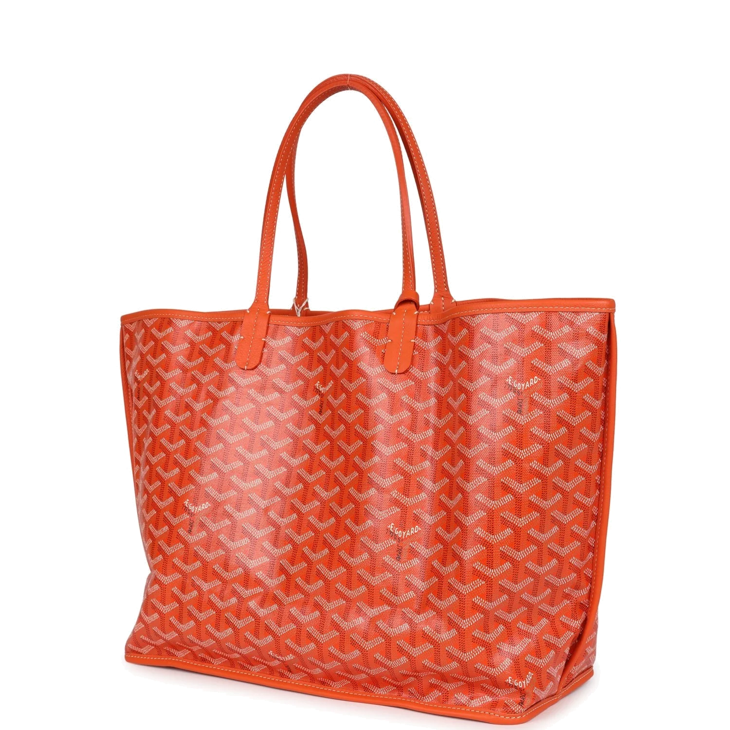 Goyard Anjou PM Orange Goyardine Canvas — фото 6