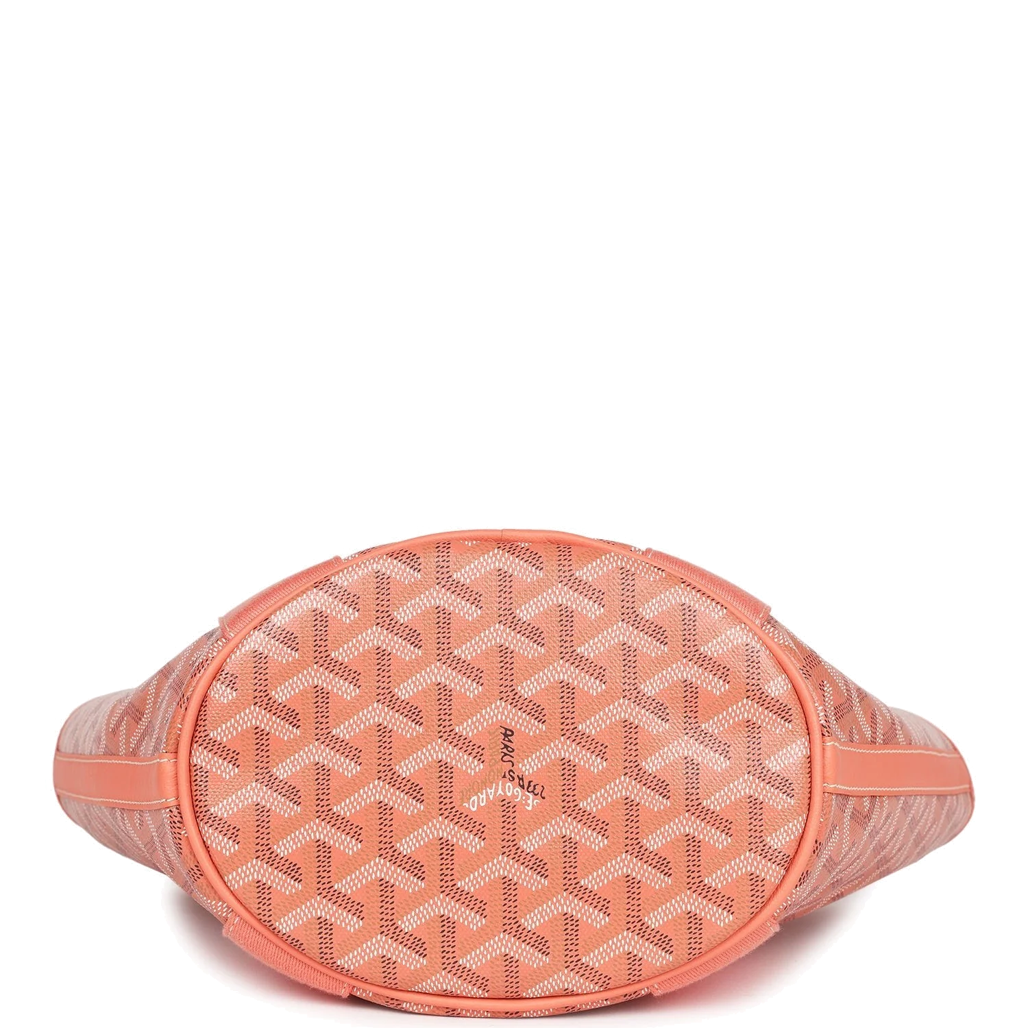 Goyard Goyardine Belharra PM Coral Tote — фото 7