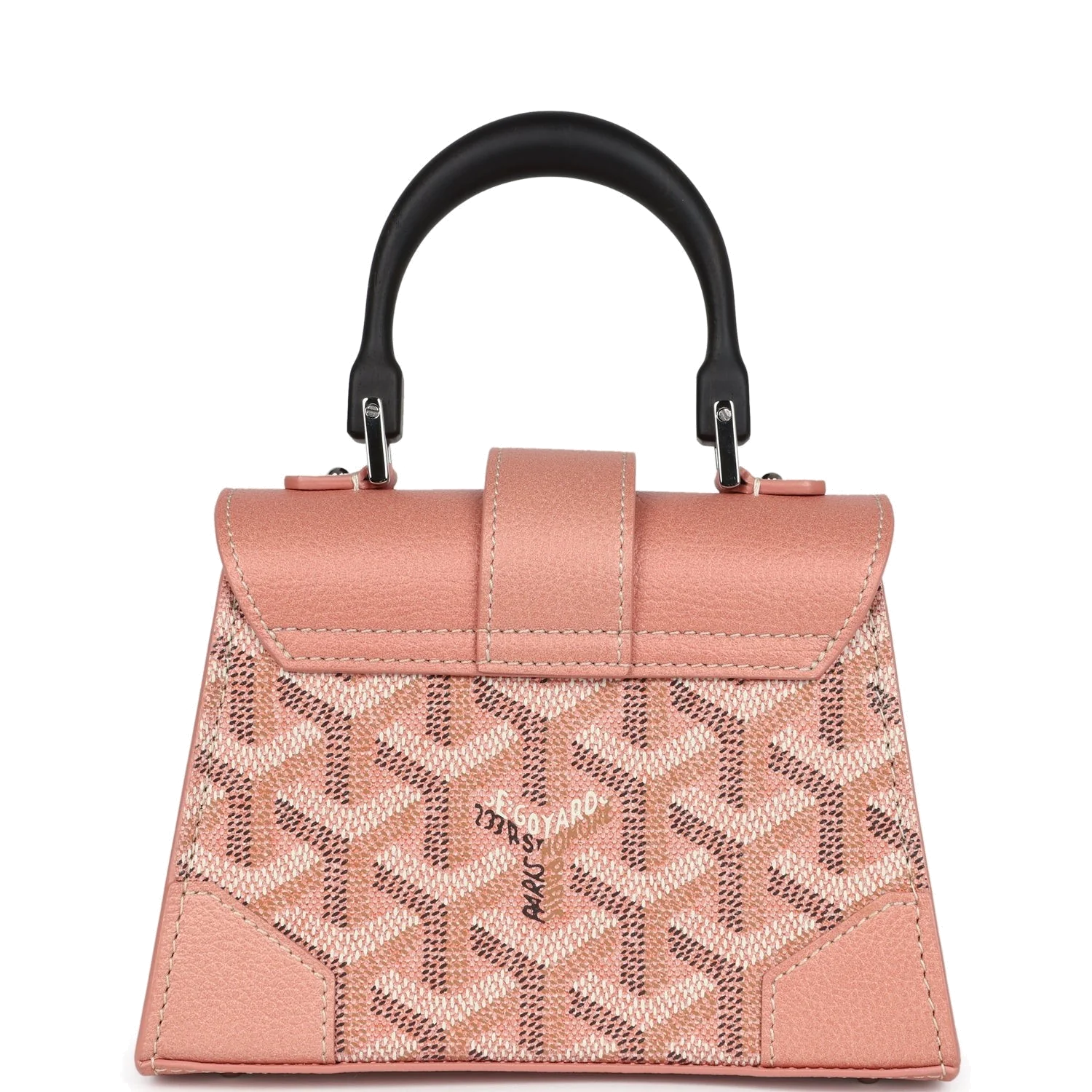Goyard Saigon Structure Nano Pearly Coral Goyardine — фото 6
