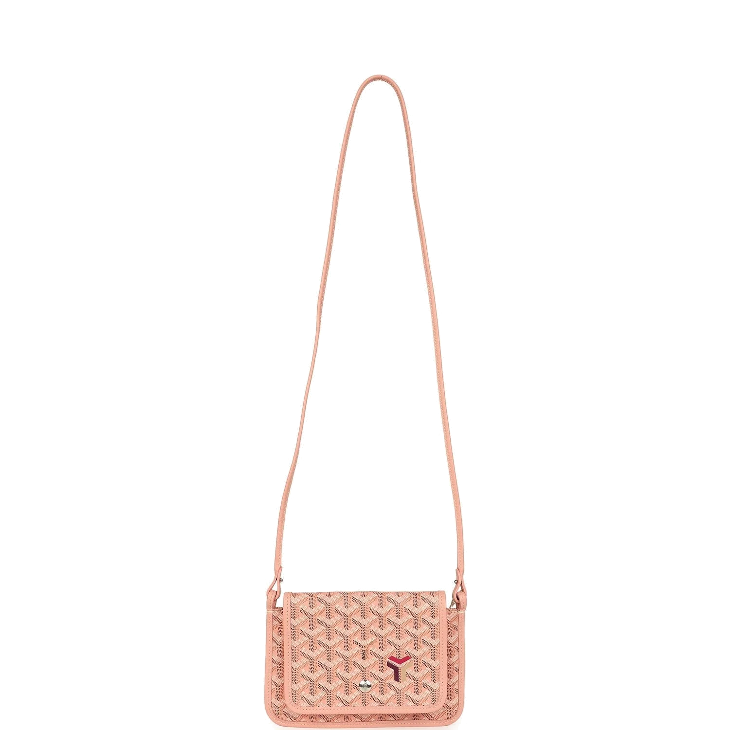 Goyard Plumet Pocket Wallet Pink Goyardine — фото 7