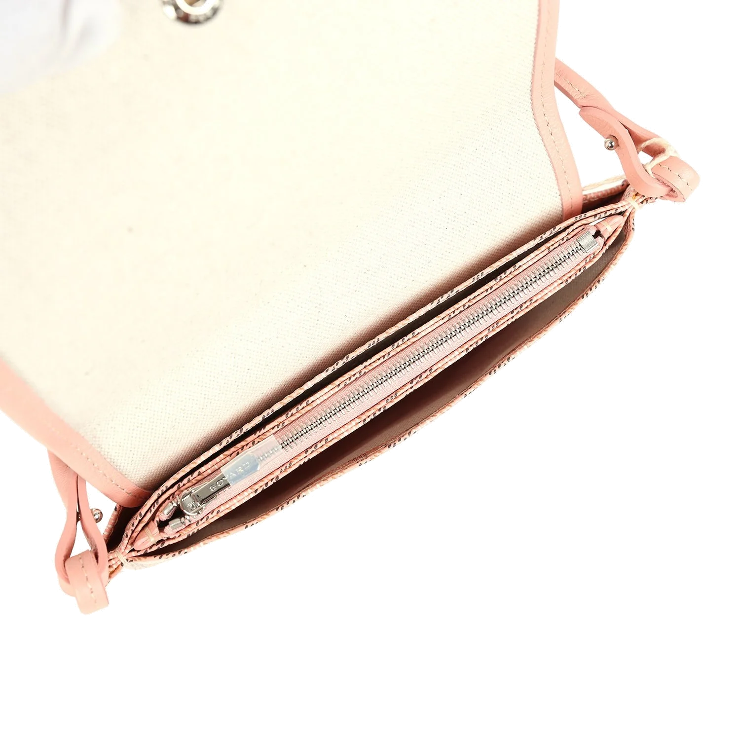 Goyard Plumet Pocket Wallet Pink Goyardine — фото 8