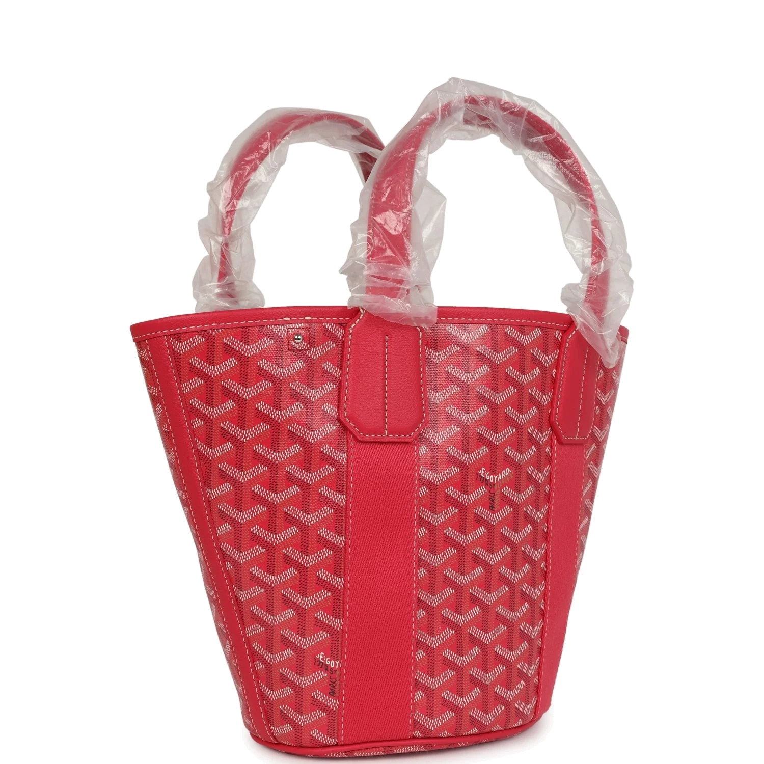 Goyard Goyardine Belharra PM Fuchsia Tote — фото 3