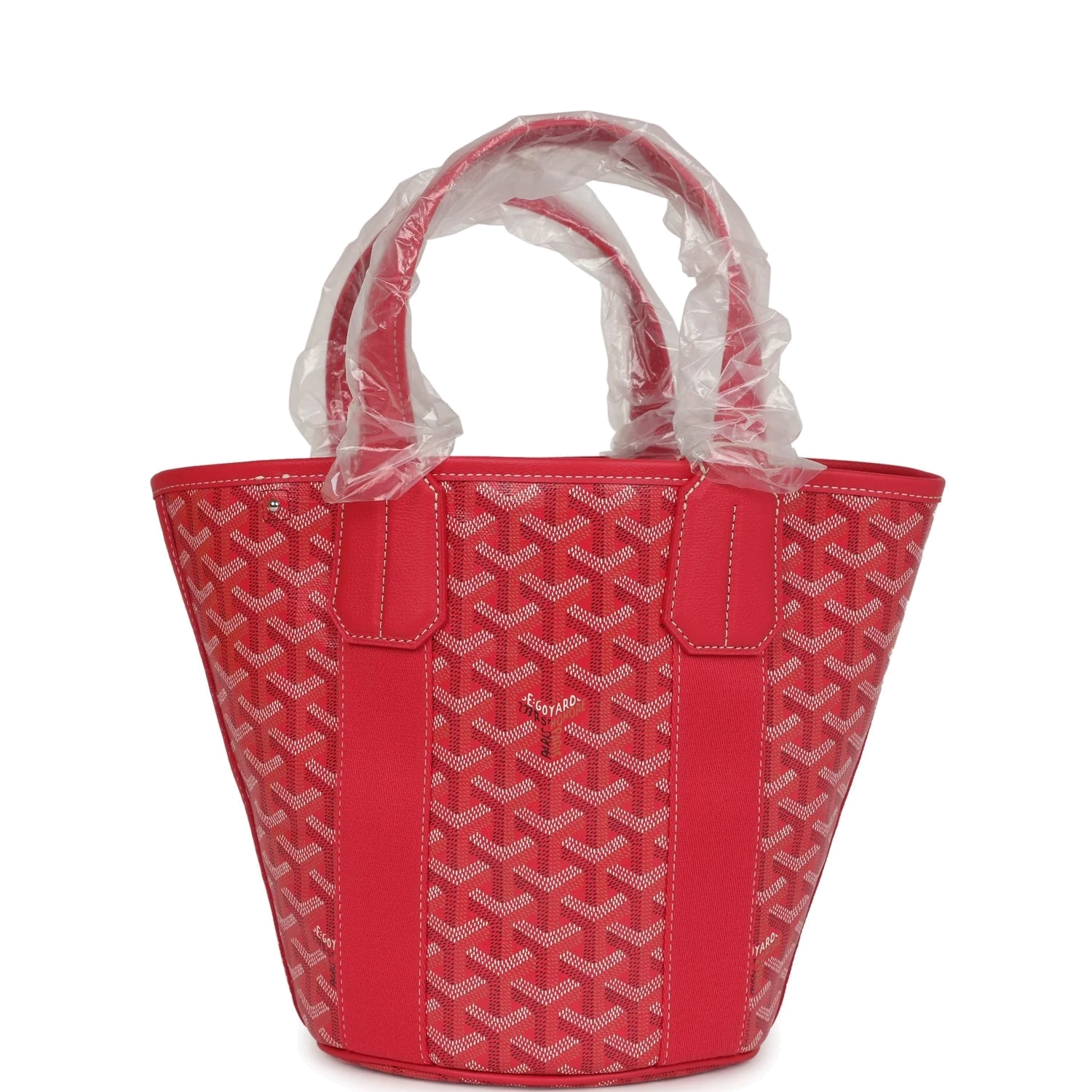 Goyard Goyardine Belharra PM Fuchsia Tote — фото 5