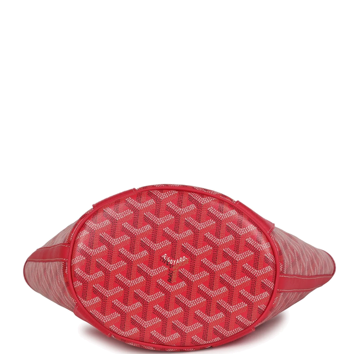 Goyard Goyardine Belharra PM Fuchsia Tote — фото 7