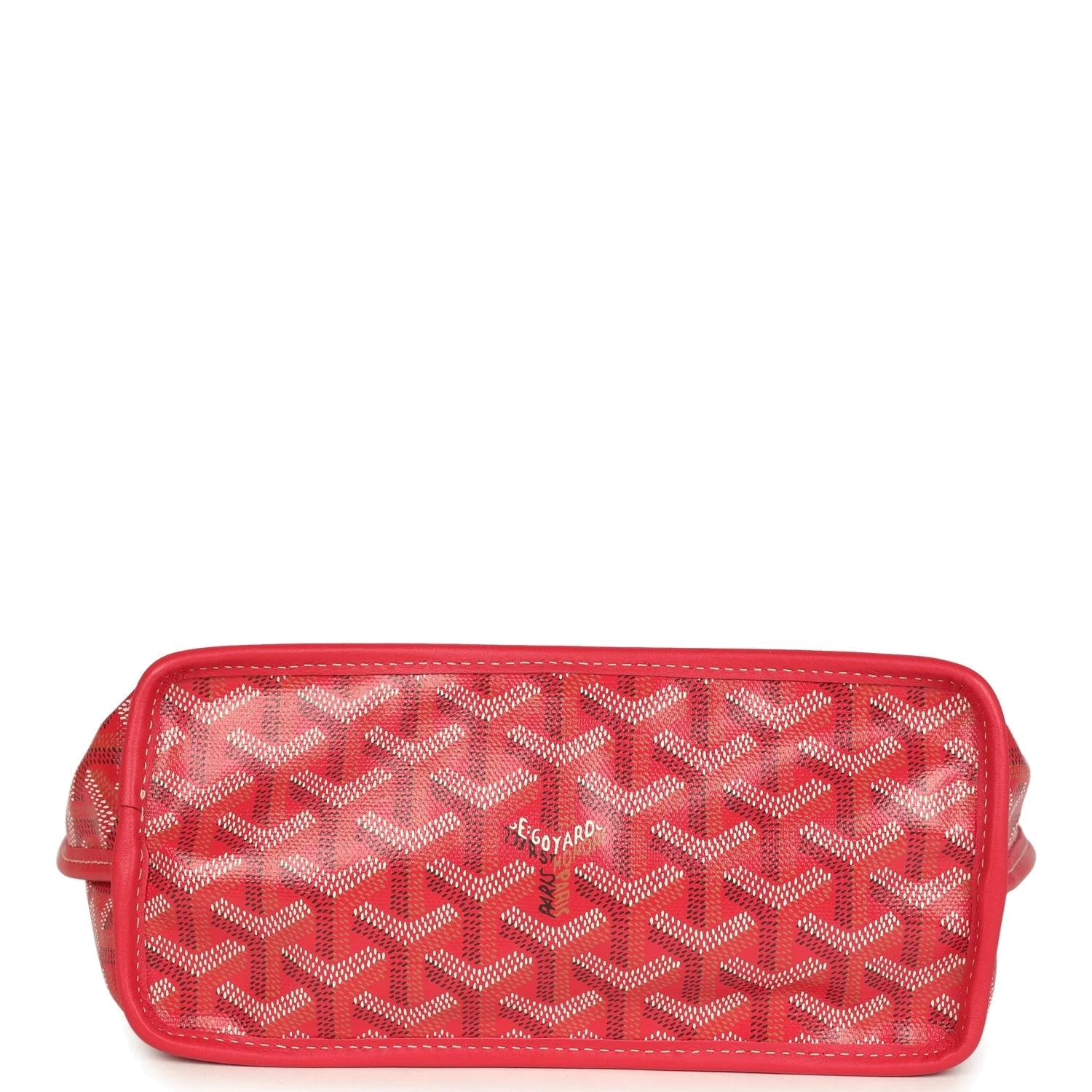 Goyard Goyardine Canvas Fuchsia Anjou Mini Tote — фото 8