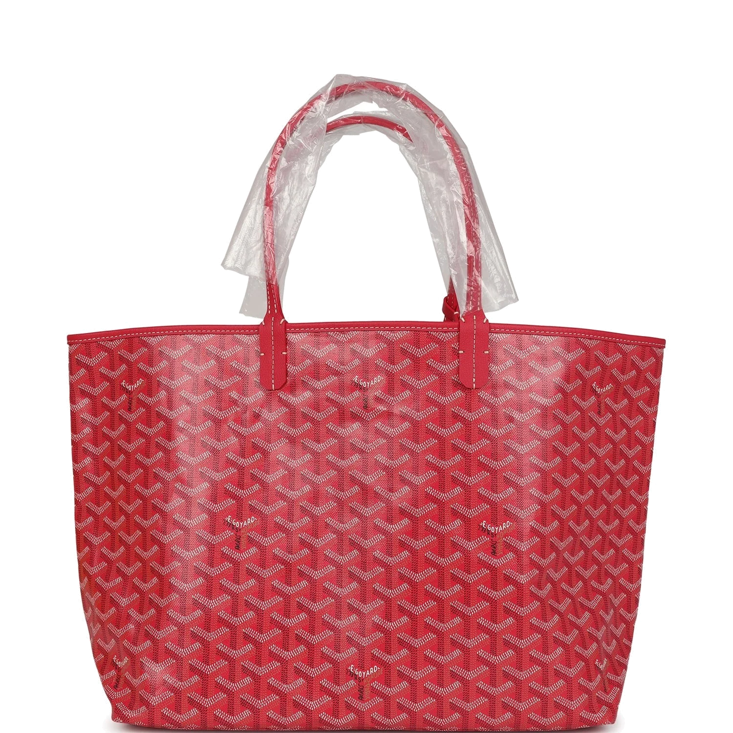 Goyard Goyardine Fuchsia Saint Louis PM Tote Bag