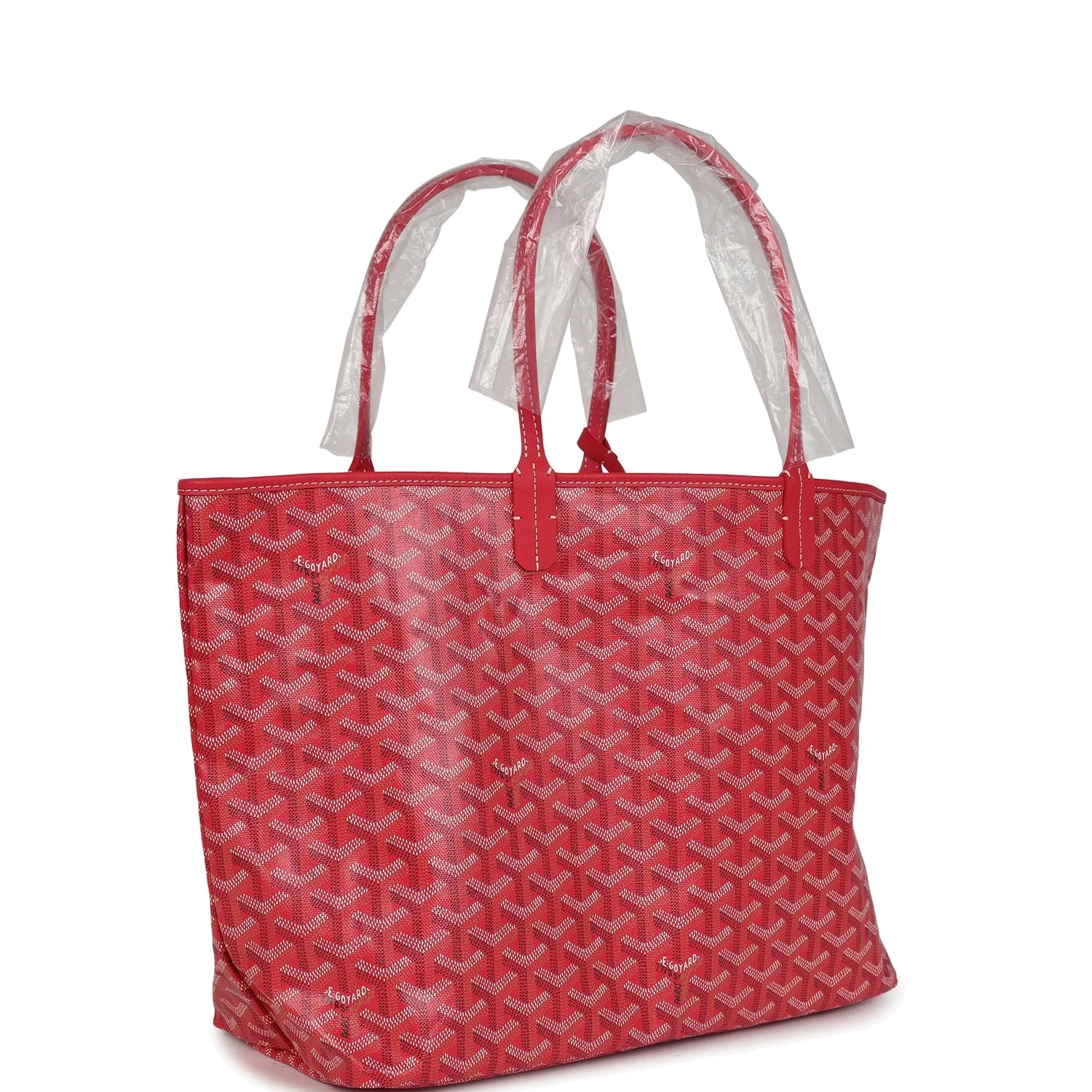 Goyard Goyardine Fuchsia Saint Louis PM Tote Bag — фото 3