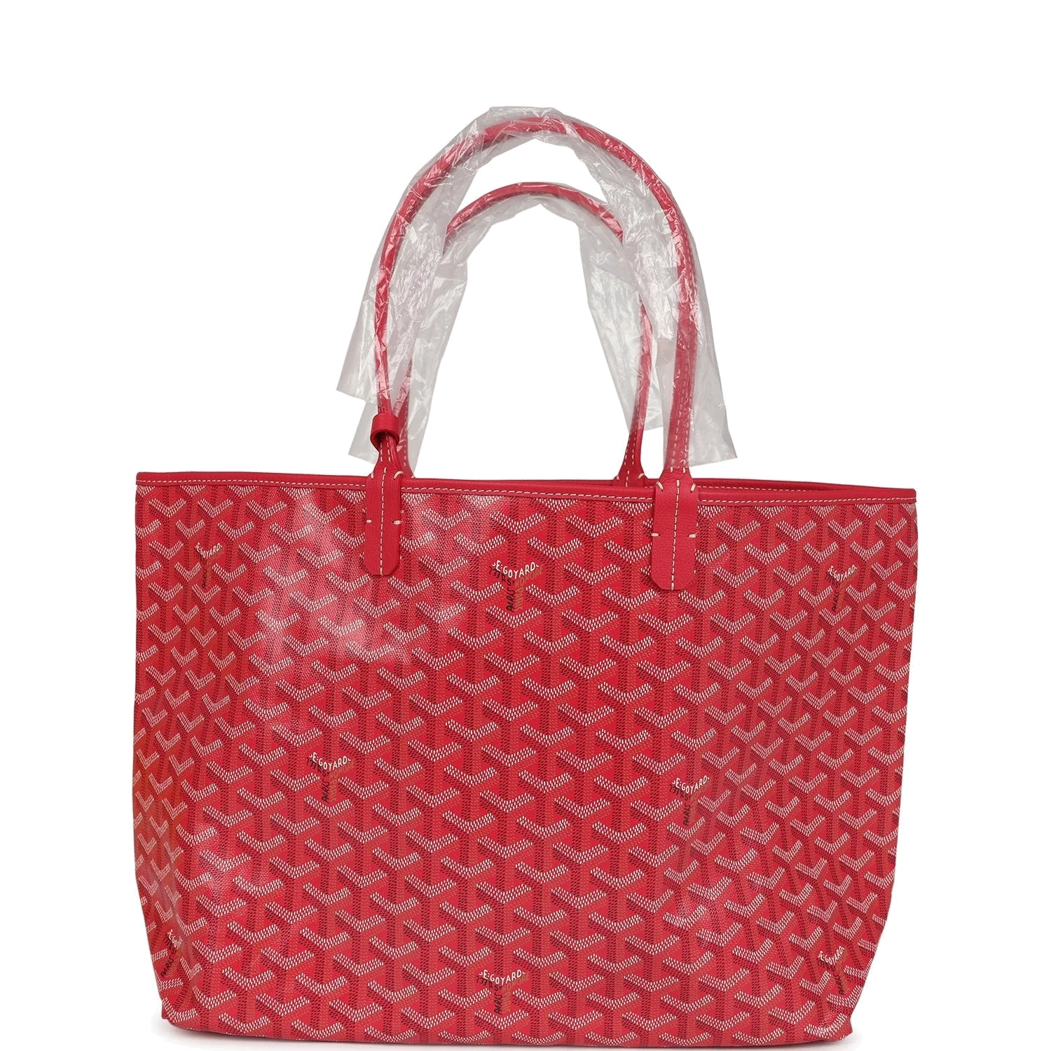Goyard Goyardine Fuchsia Saint Louis PM Tote Bag — фото 5