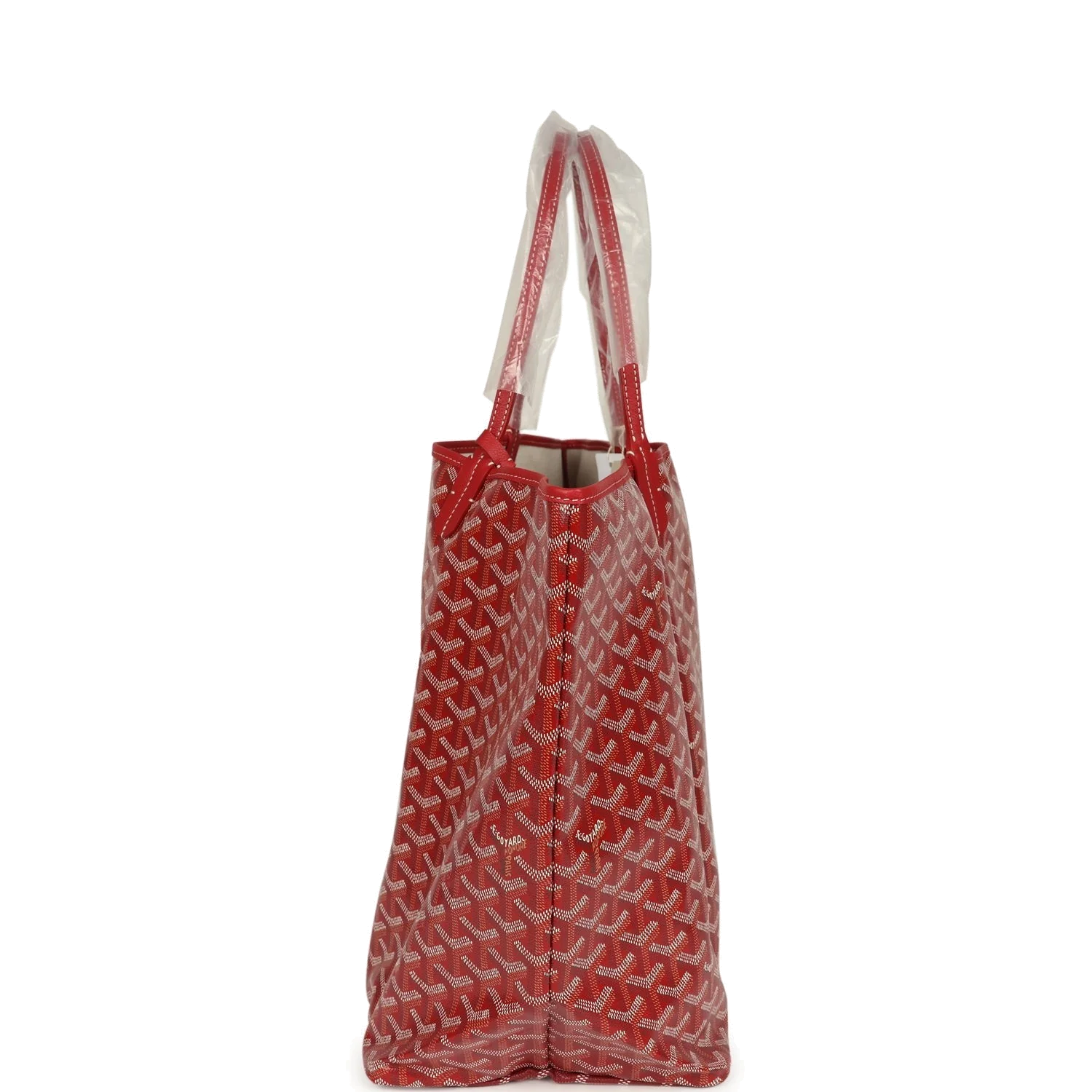 Goyard Goyardine Red Saint Louis GM Tote Bag — фото 4