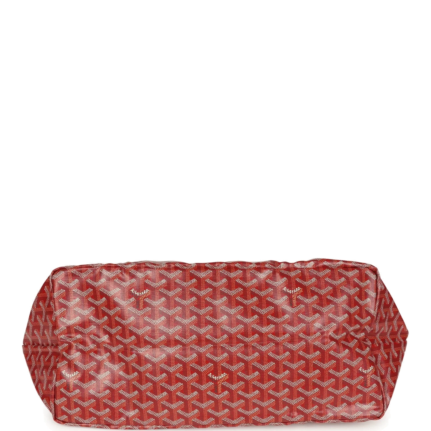 Goyard Goyardine Red Saint Louis GM Tote Bag — фото 8