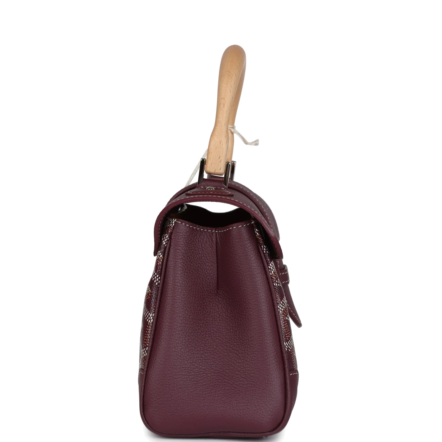 Goyard Saigon Souple Mini Bag Burgundy Goyardine — фото 4