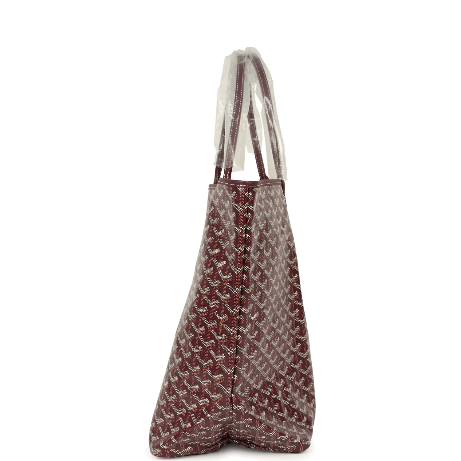 Goyard Goyardine Burgundy Saint Louis GM Tote Bag — фото 5