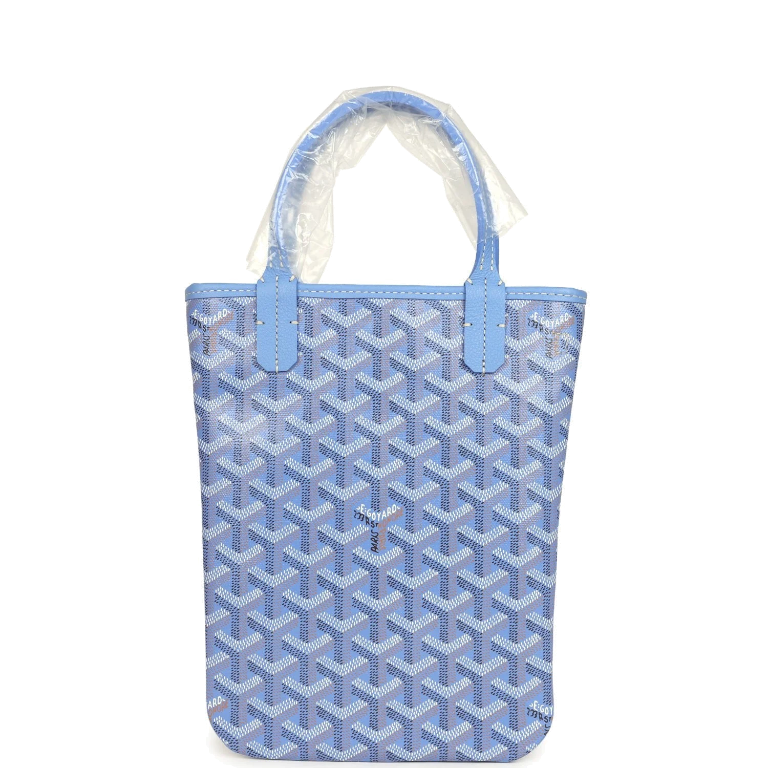 Goyard Goyardine Canvas Iris Poitiers PM Bag — фото 5