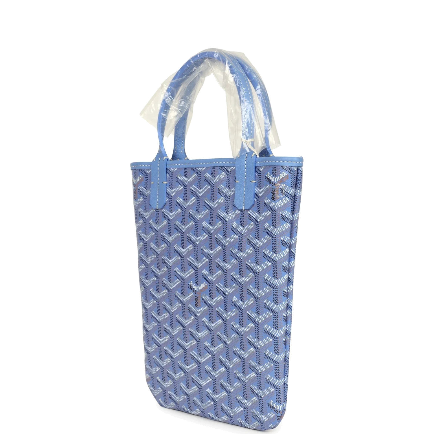 Goyard Goyardine Canvas Iris Poitiers PM Bag — фото 6