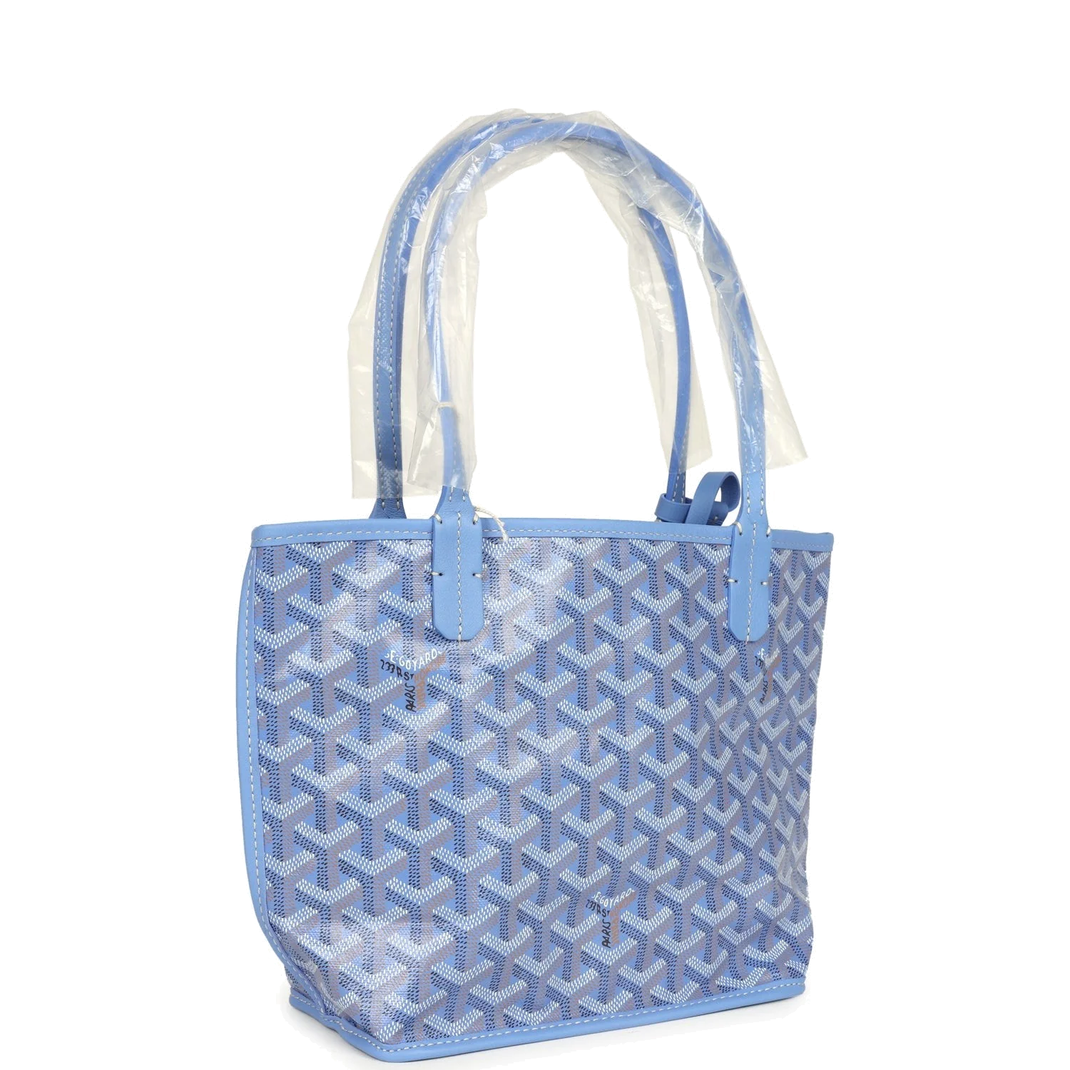 Goyard Goyardine Canvas Iris Anjou Mini Bag — фото 3