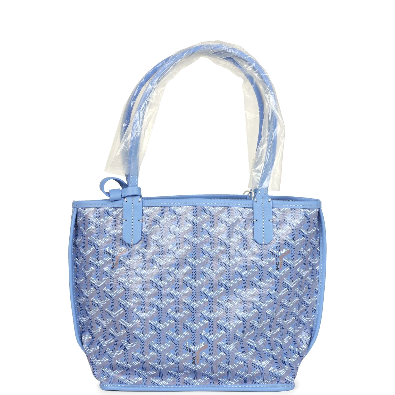 Goyard Goyardine Canvas Iris Anjou Mini Bag — фото 6