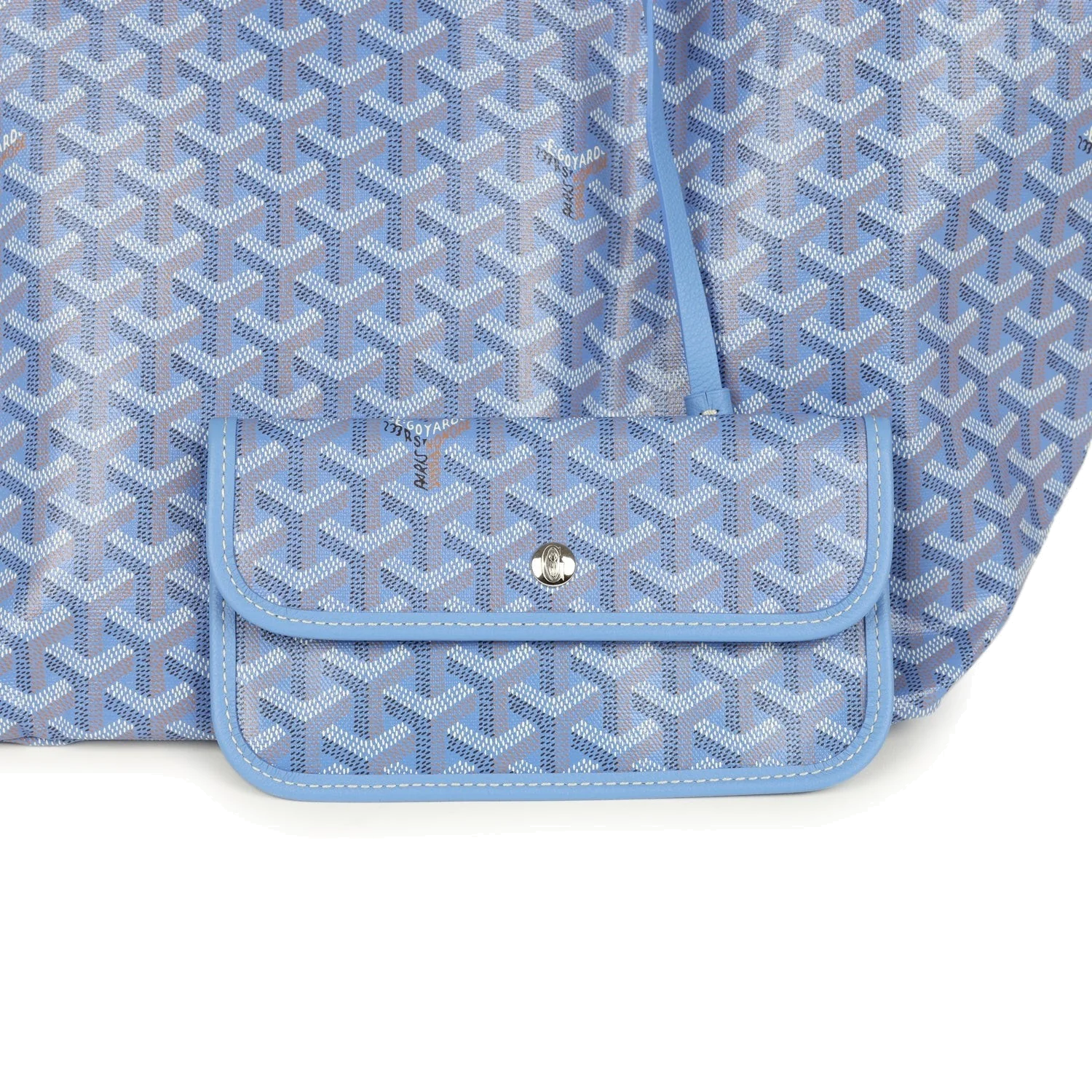 Goyard Goyardine Iris St. Louis GM Tote Bag — фото 8