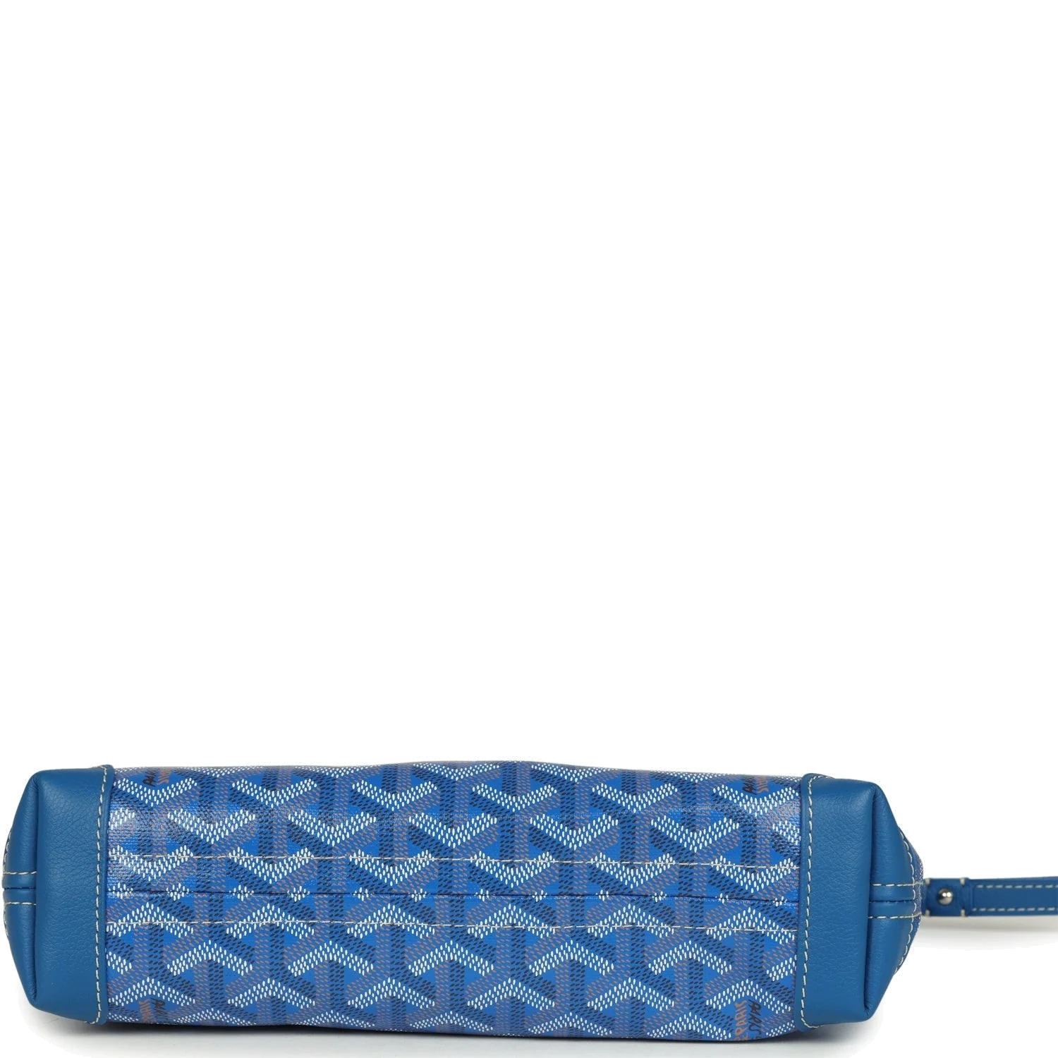 Goyard Goyardine Canvas Sky Blue Conti Pouch — фото 8