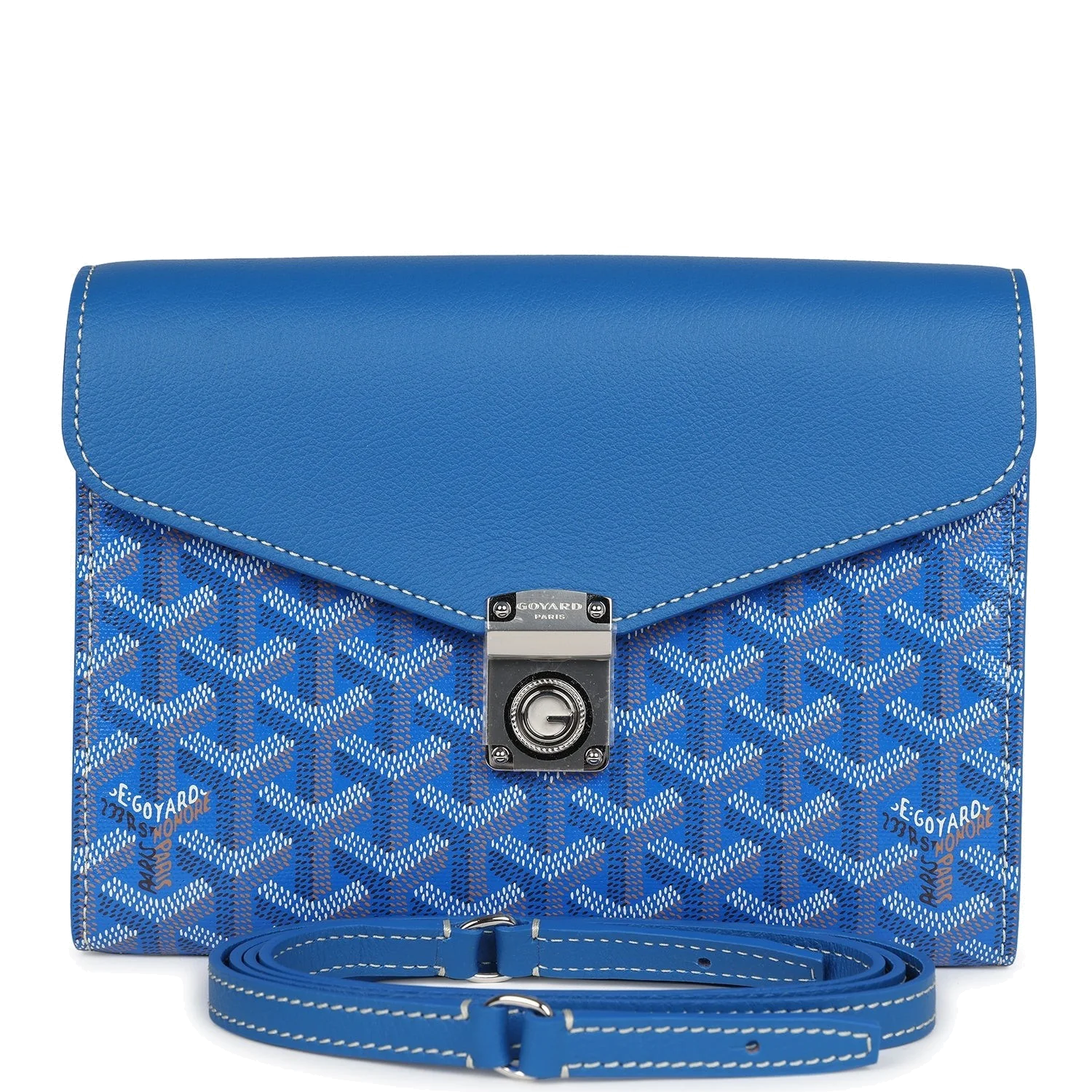Goyard Goyardine Sky Blue Chypre Wallet-Pouch — фото 2