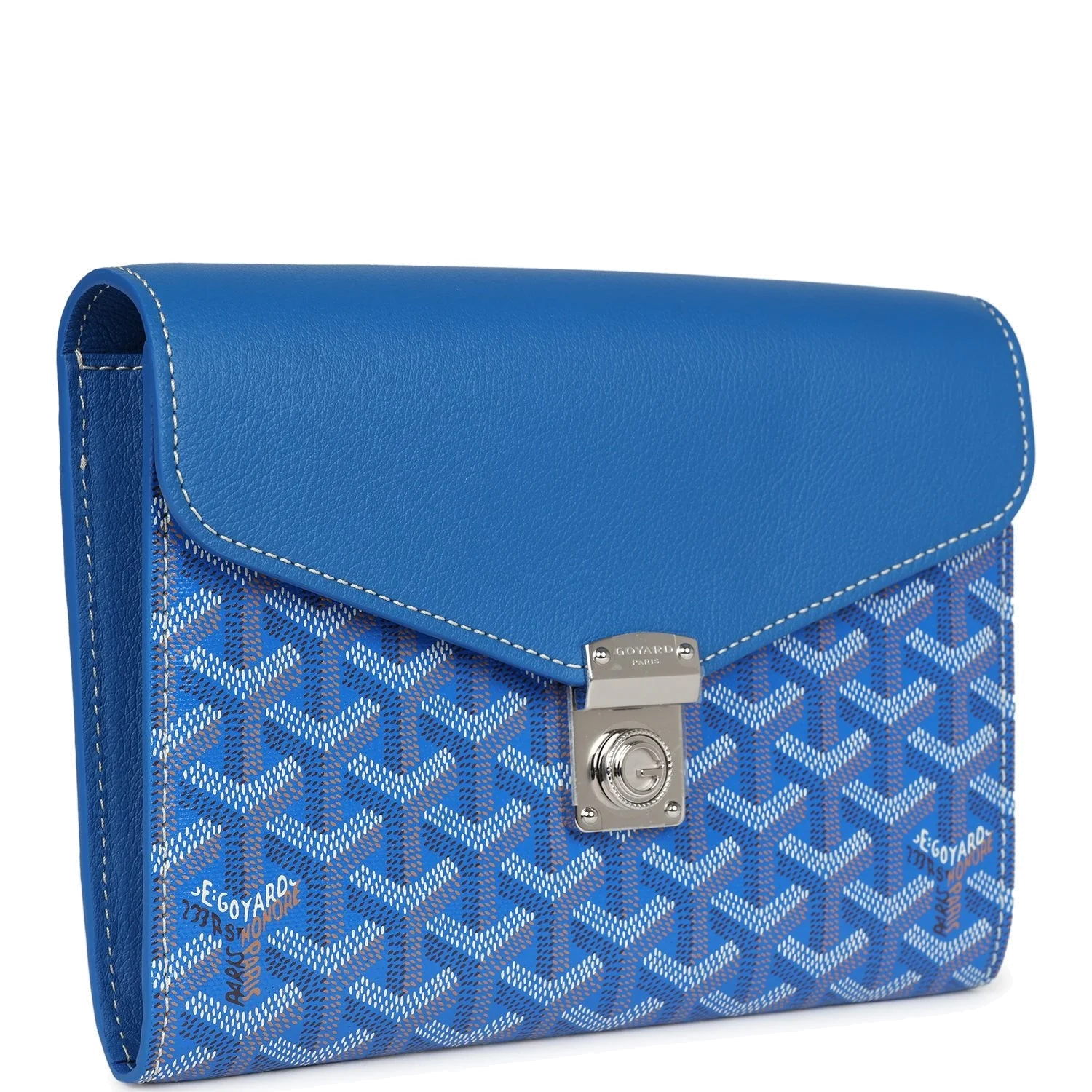 Goyard Goyardine Sky Blue Chypre Wallet-Pouch — фото 3