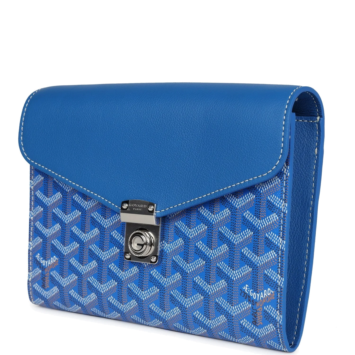 Goyard Goyardine Sky Blue Chypre Wallet-Pouch — фото 5