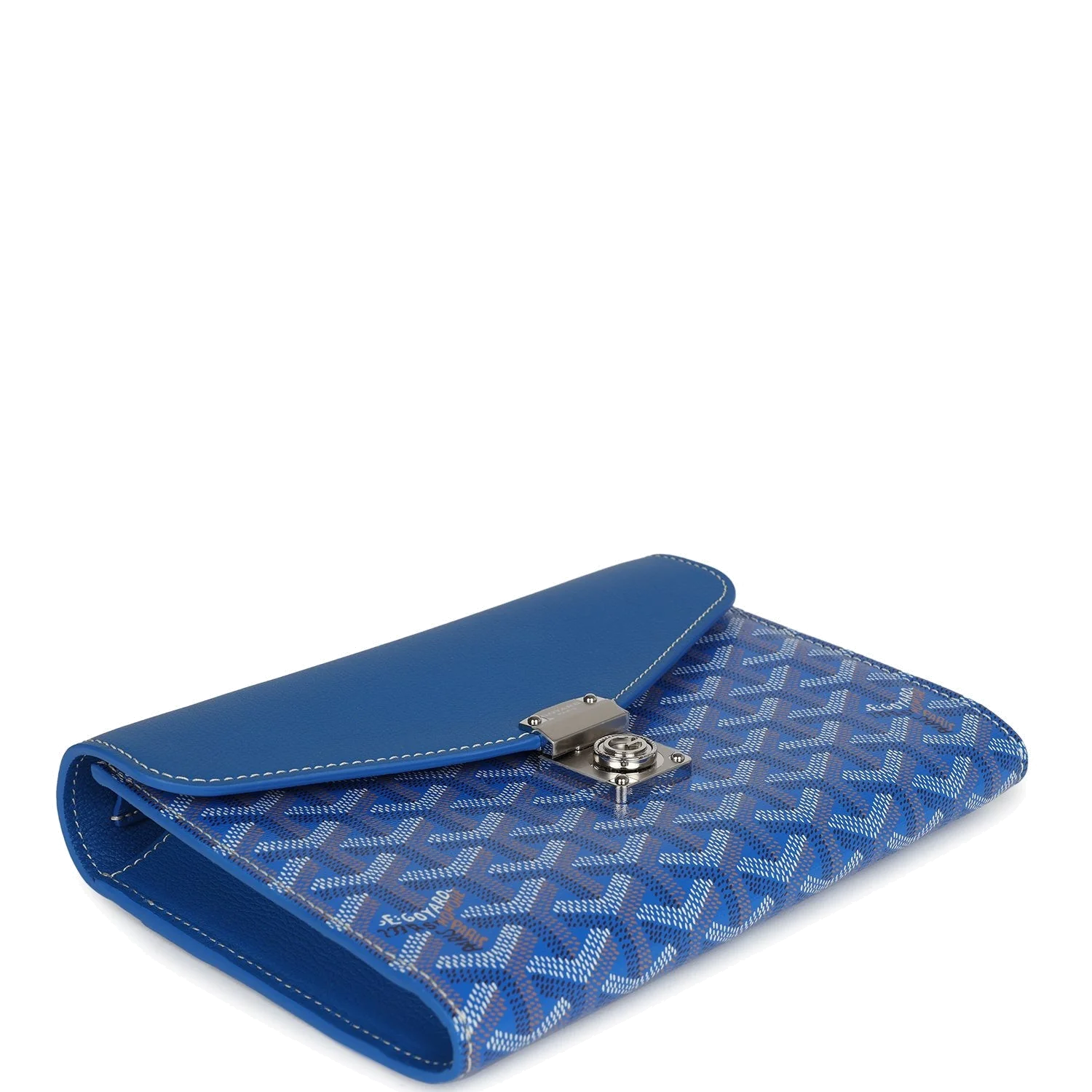 Goyard Goyardine Sky Blue Chypre Wallet-Pouch — фото 7