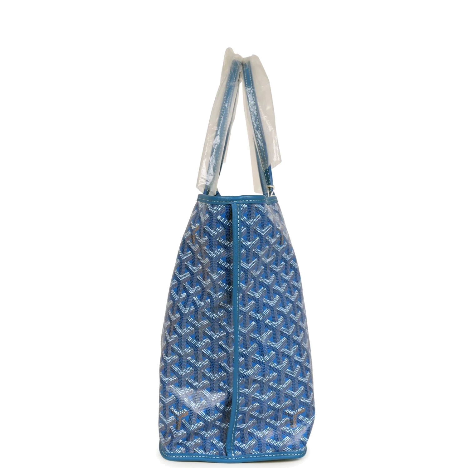 Goyard Anjou PM Sky Blue Goyardine Canvas — фото 4