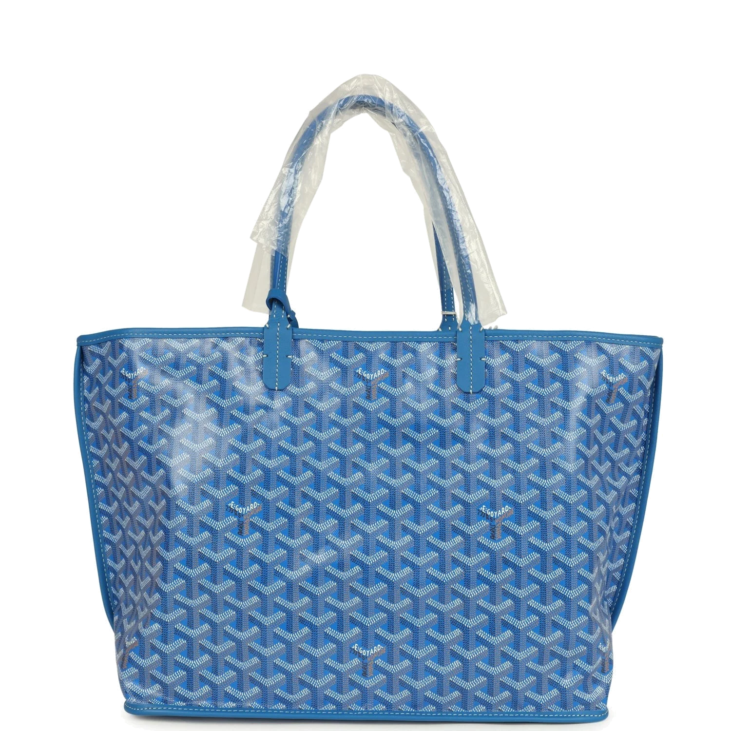Goyard Anjou PM Sky Blue Goyardine Canvas — фото 5
