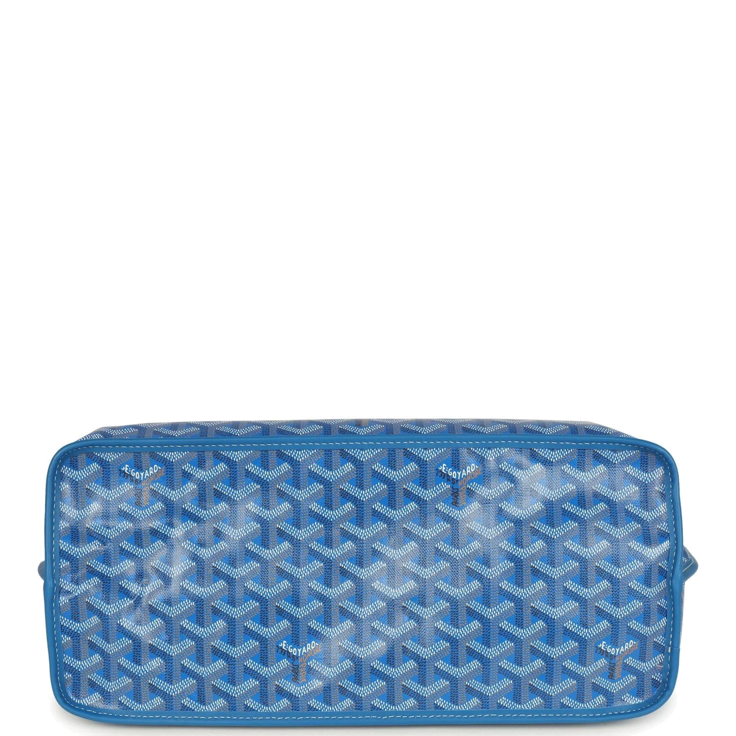 Goyard Anjou PM Sky Blue Goyardine Canvas — фото 8
