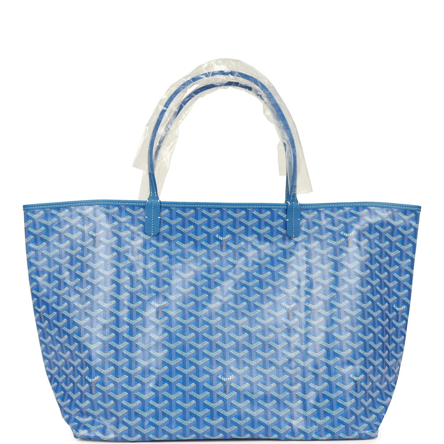 Goyard Goyardine Sky Blue Saint Louis GM Tote Bag — фото 2