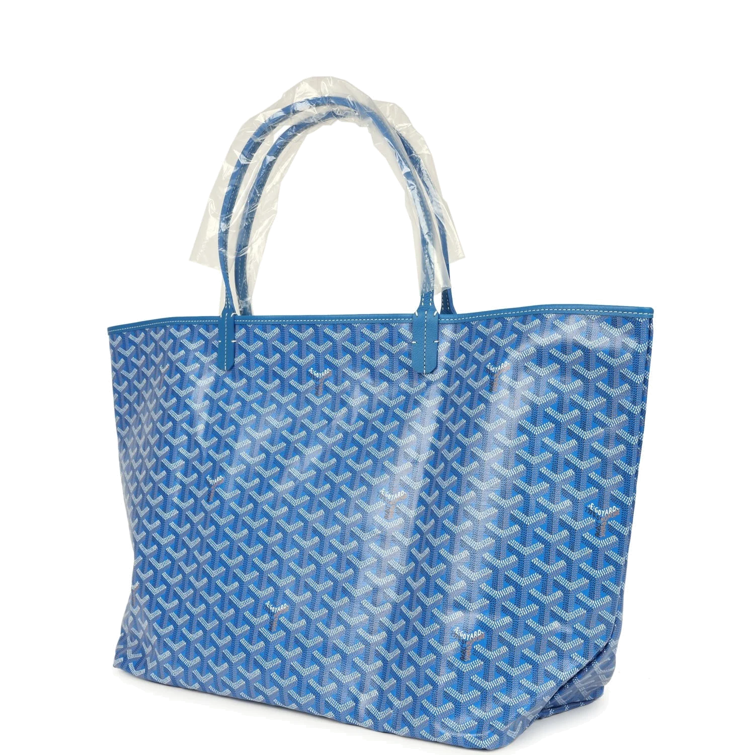 Goyard Goyardine Sky Blue Saint Louis GM Tote Bag — фото 6
