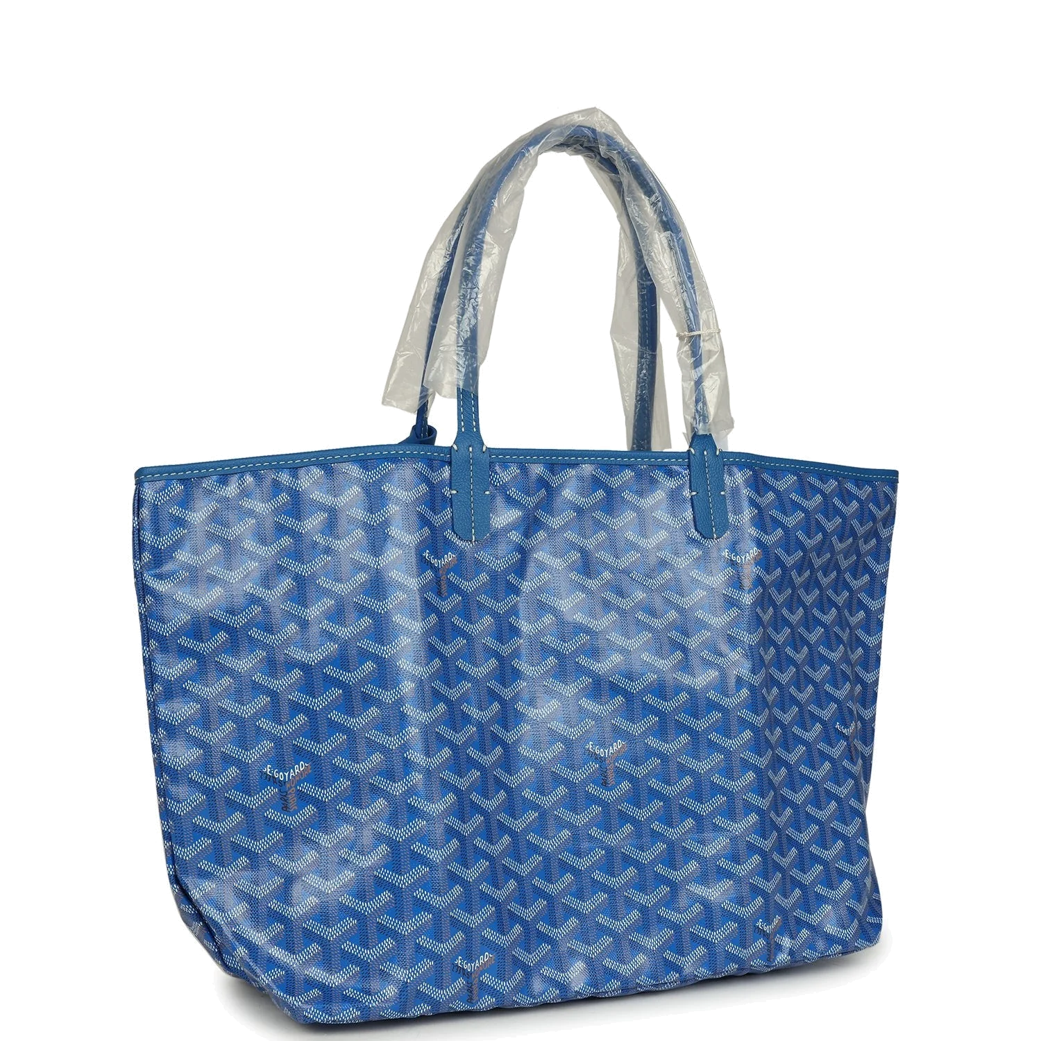 Goyard Goyardine Sky Blue Saint Louis PM Tote Bag — фото 3