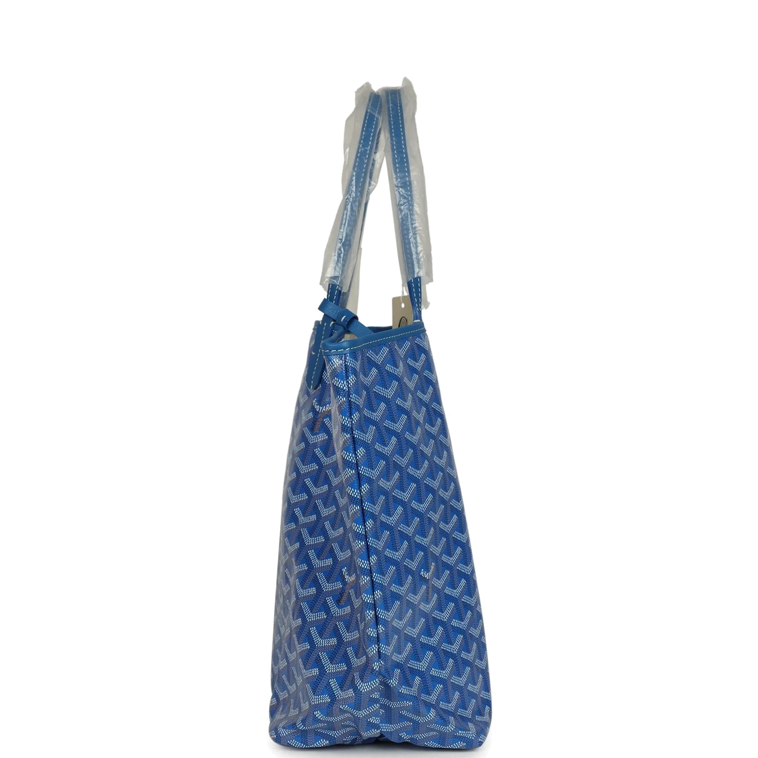 Goyard Goyardine Sky Blue Saint Louis PM Tote Bag — фото 4