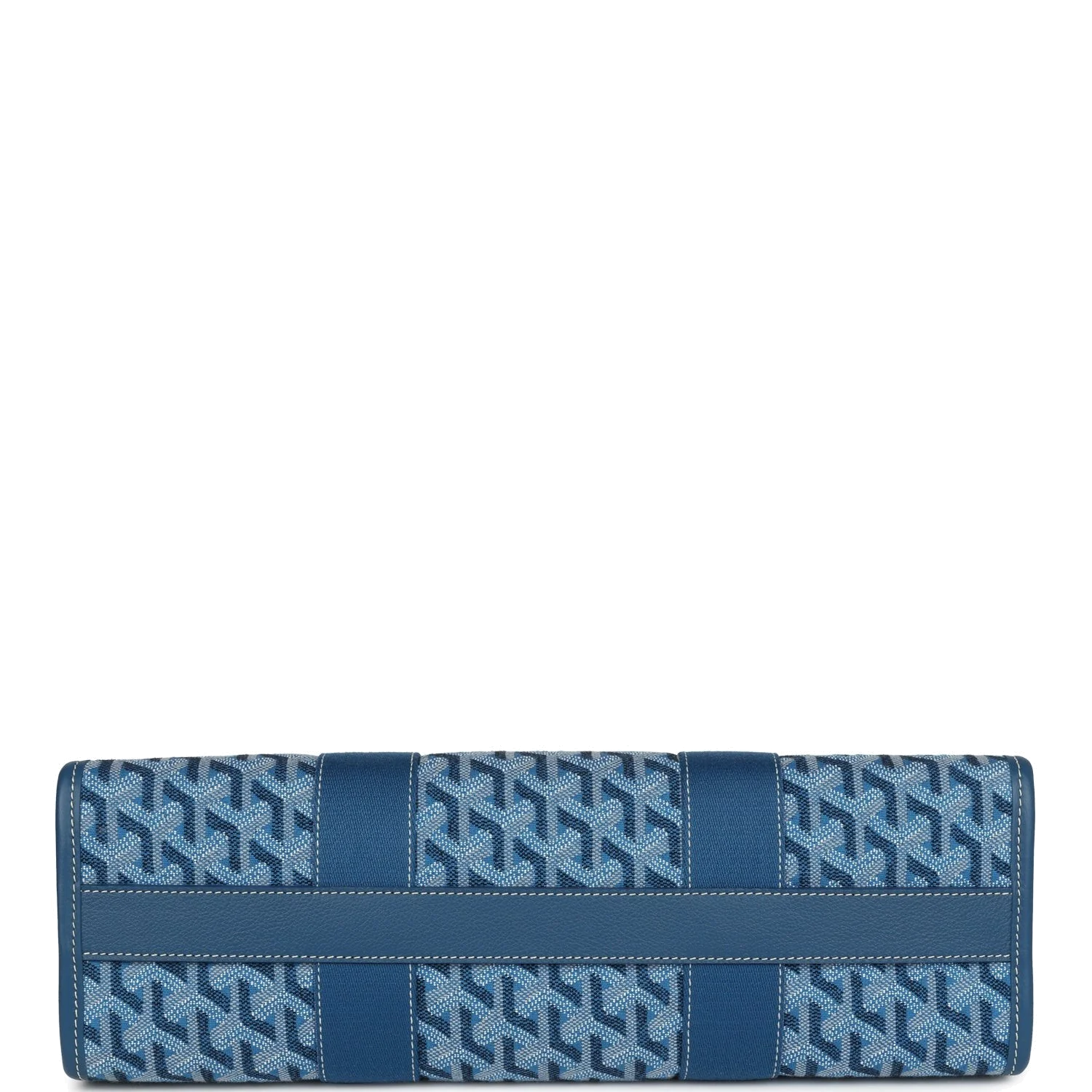 Goyard Goyardine Jacquard Ocean Blue Villette PM Bag — фото 7
