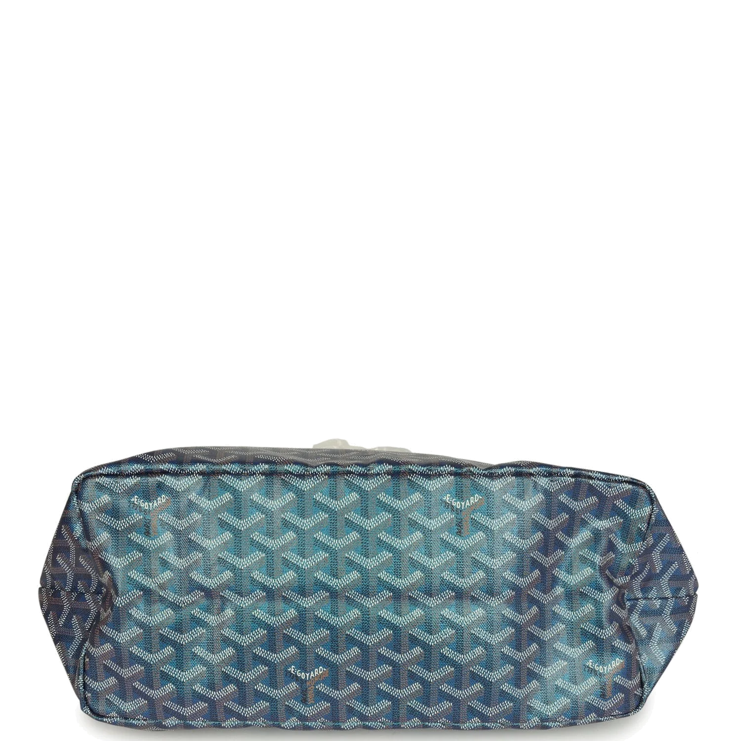 Goyard Goyardine Pearly Blue Saint Louis PM Tote Bag — фото 8