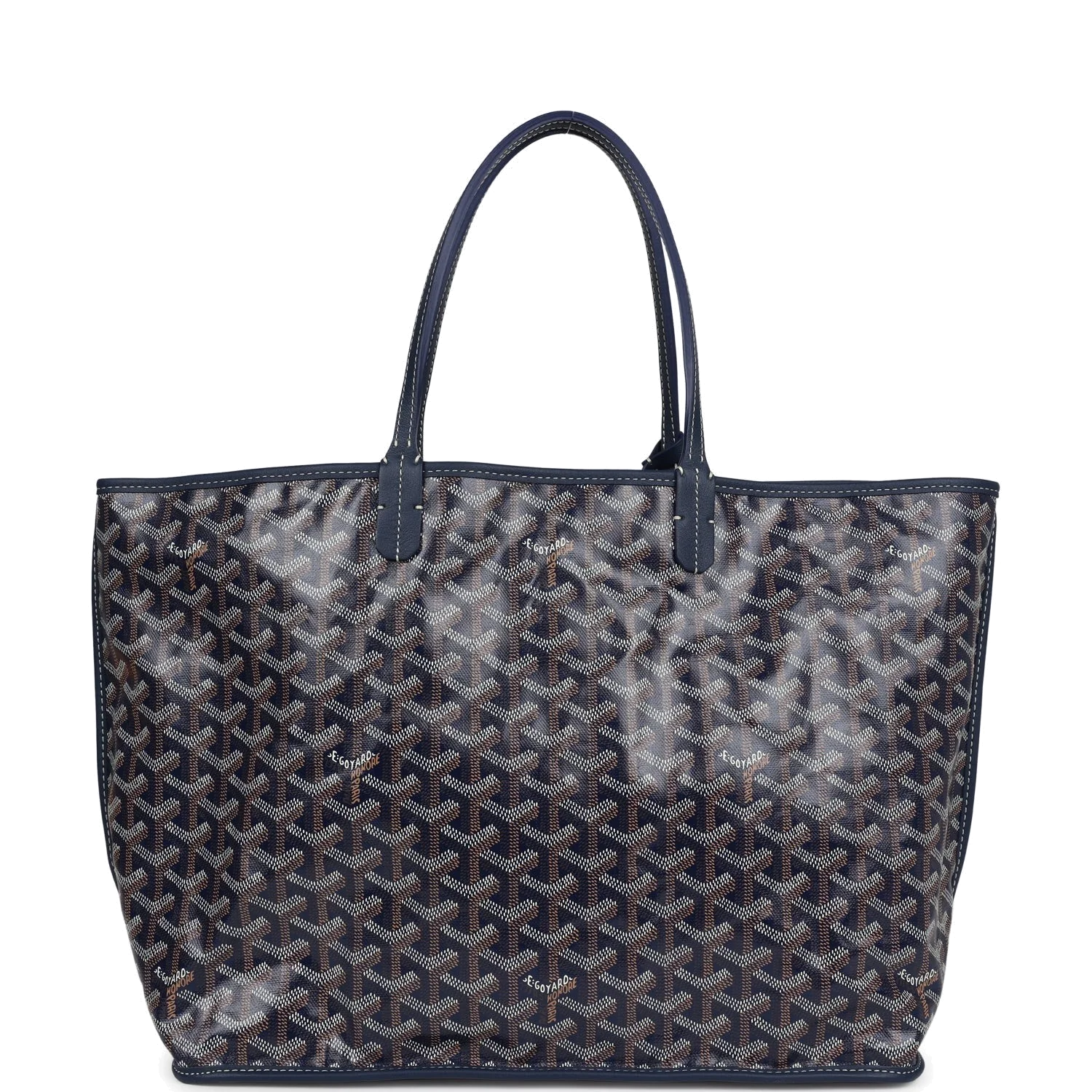 Goyard Anjou PM Navy Goyardine Canvas — фото 2