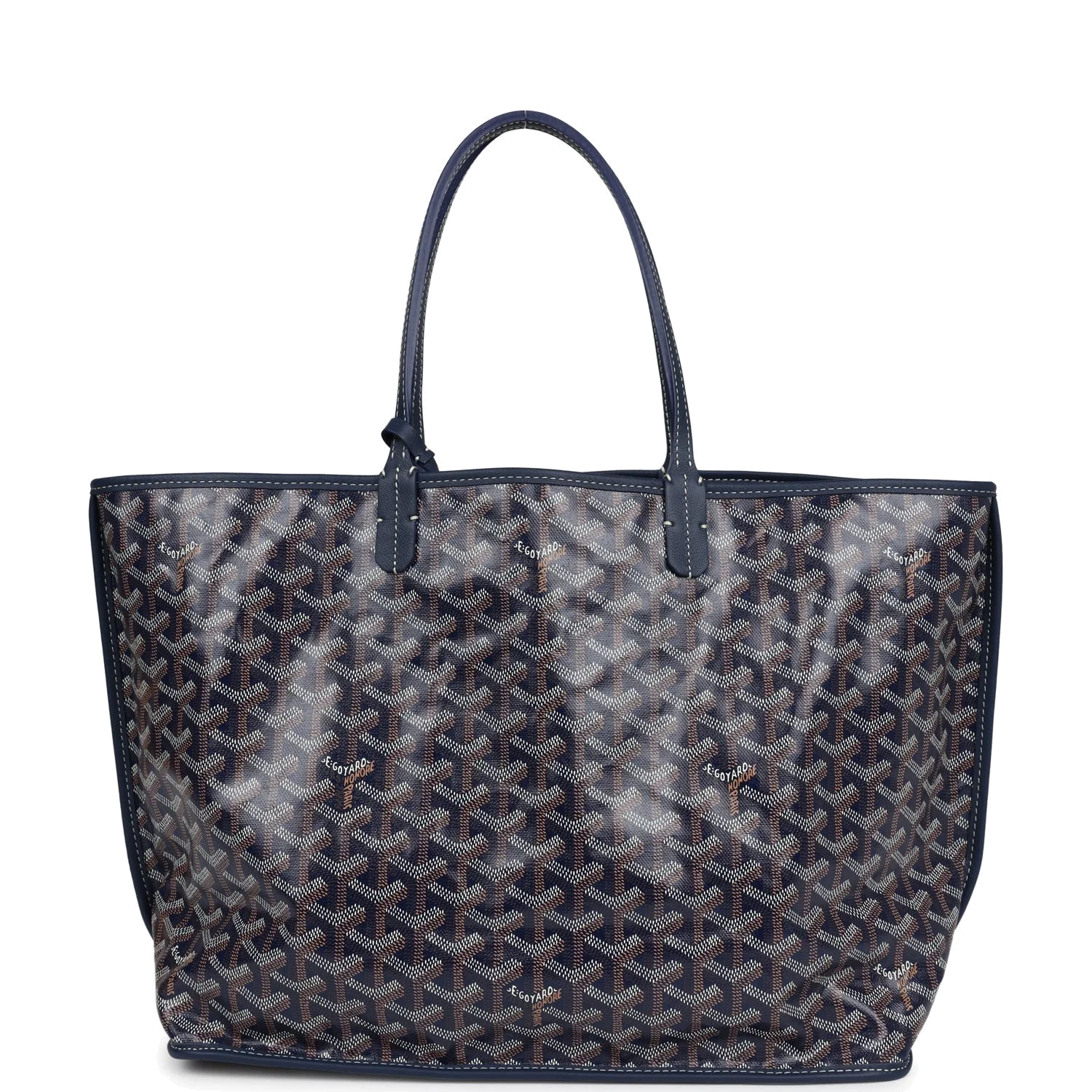 Goyard Anjou PM Navy Goyardine Canvas — фото 5