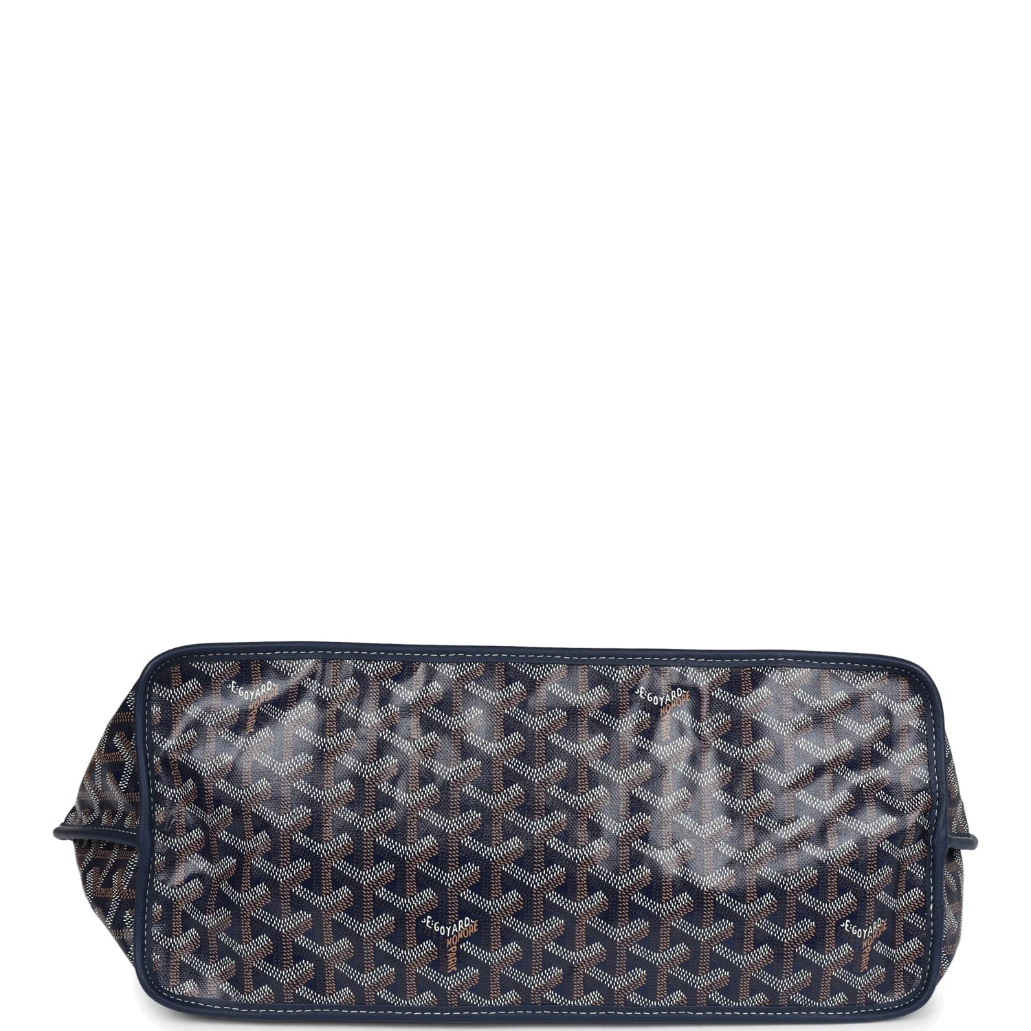 Goyard Anjou PM Navy Goyardine Canvas — фото 8