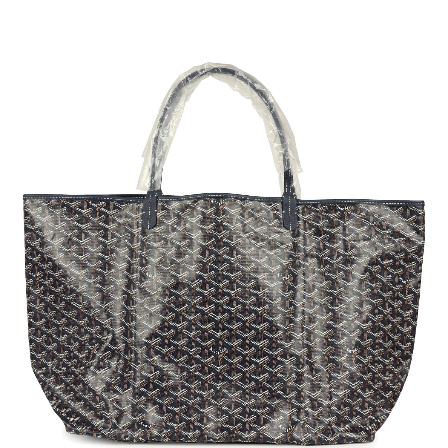 Goyard Goyardine Navy Saint Louis GM Tote Bag
