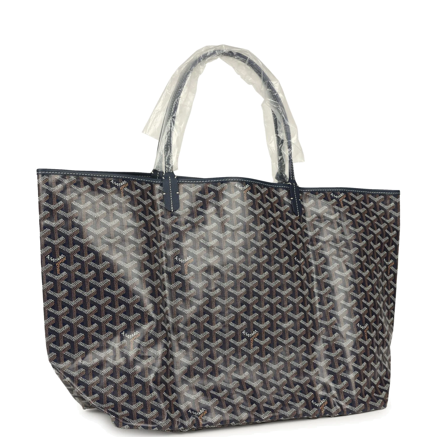 Goyard Goyardine Navy Saint Louis GM Tote Bag — фото 3