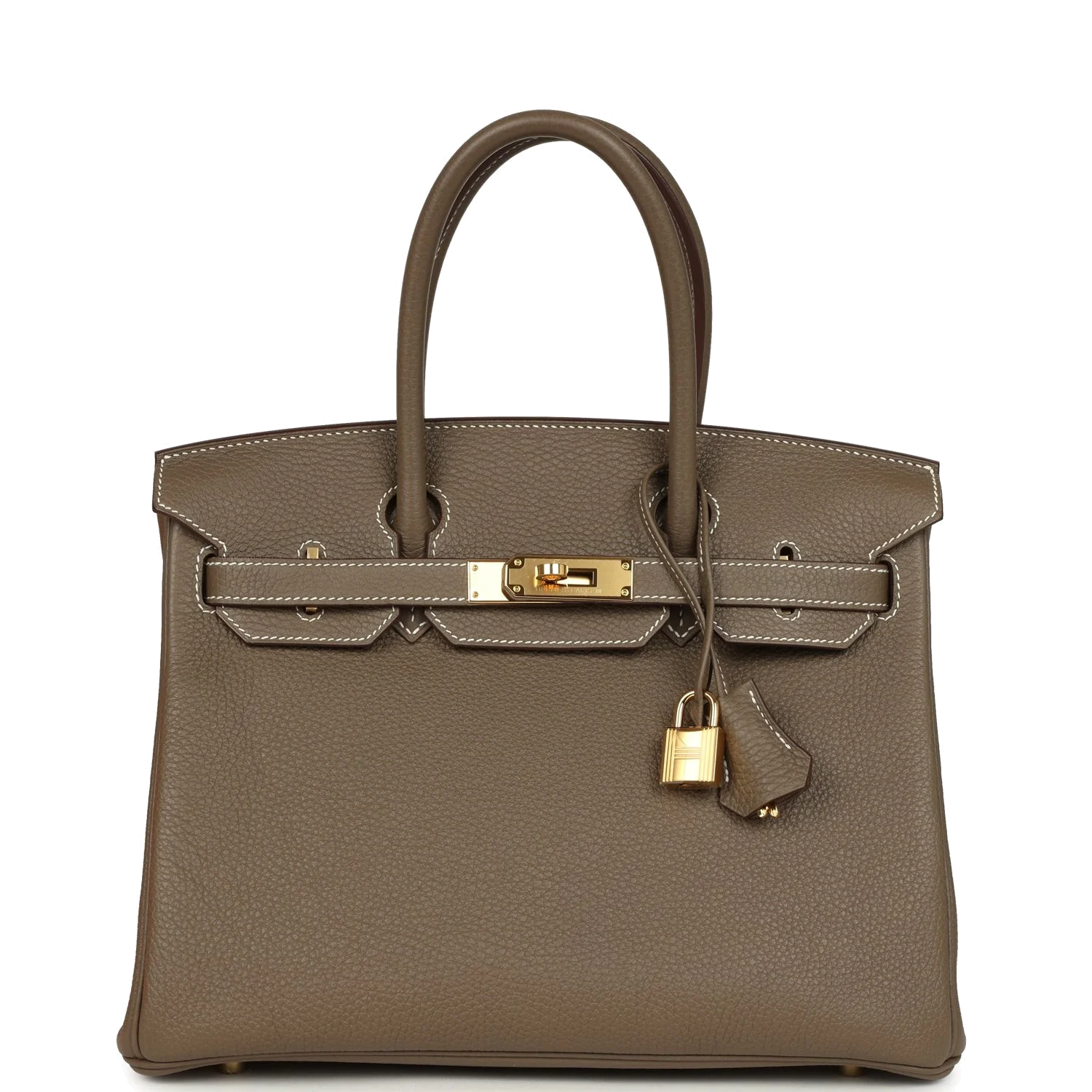 Hermes Birkin 30 Etoupe Togo Gold Hardware Этуп Togo — фото 2