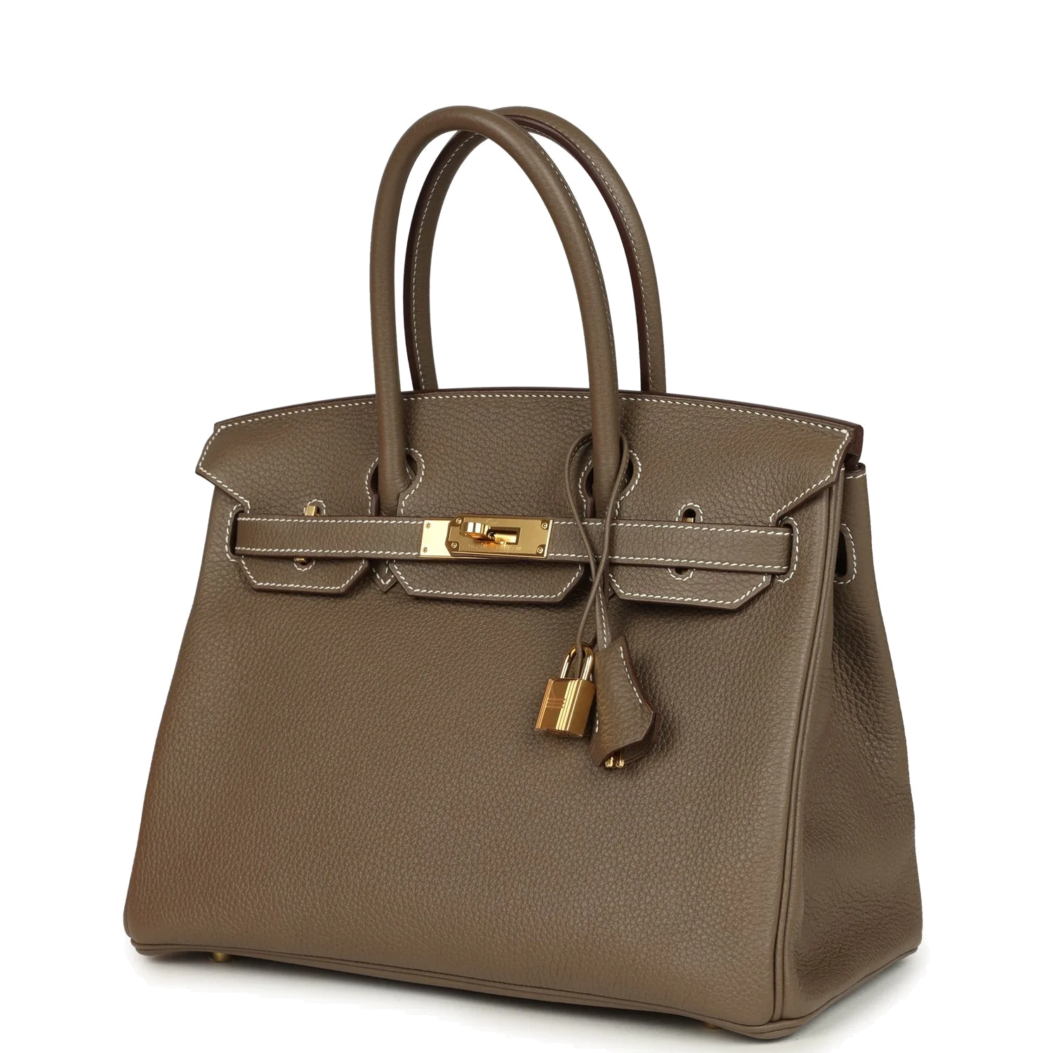Hermes Birkin 30 Etoupe Togo Gold Hardware Этуп Togo — фото 6