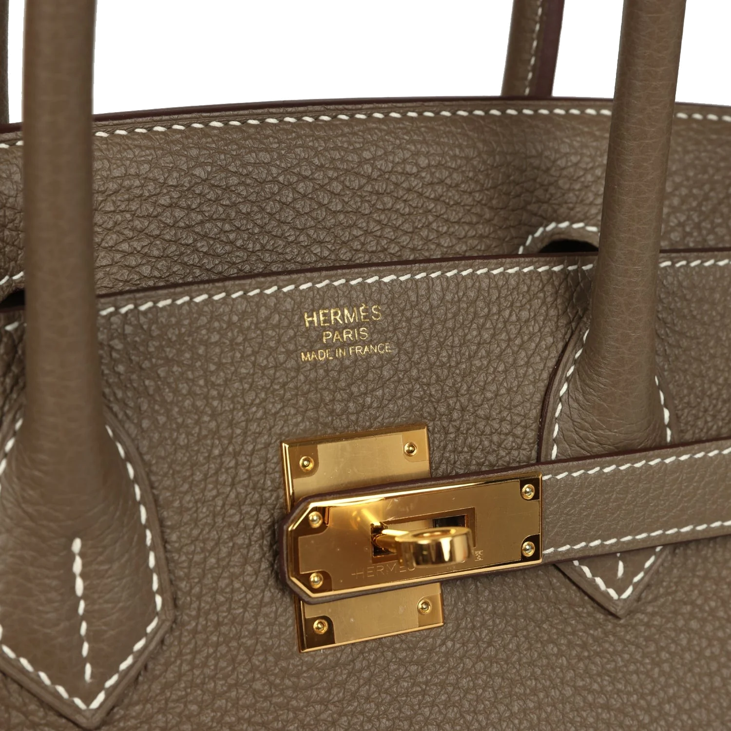 Hermes Birkin 30 Etoupe Togo Gold Hardware Этуп Togo — фото 8