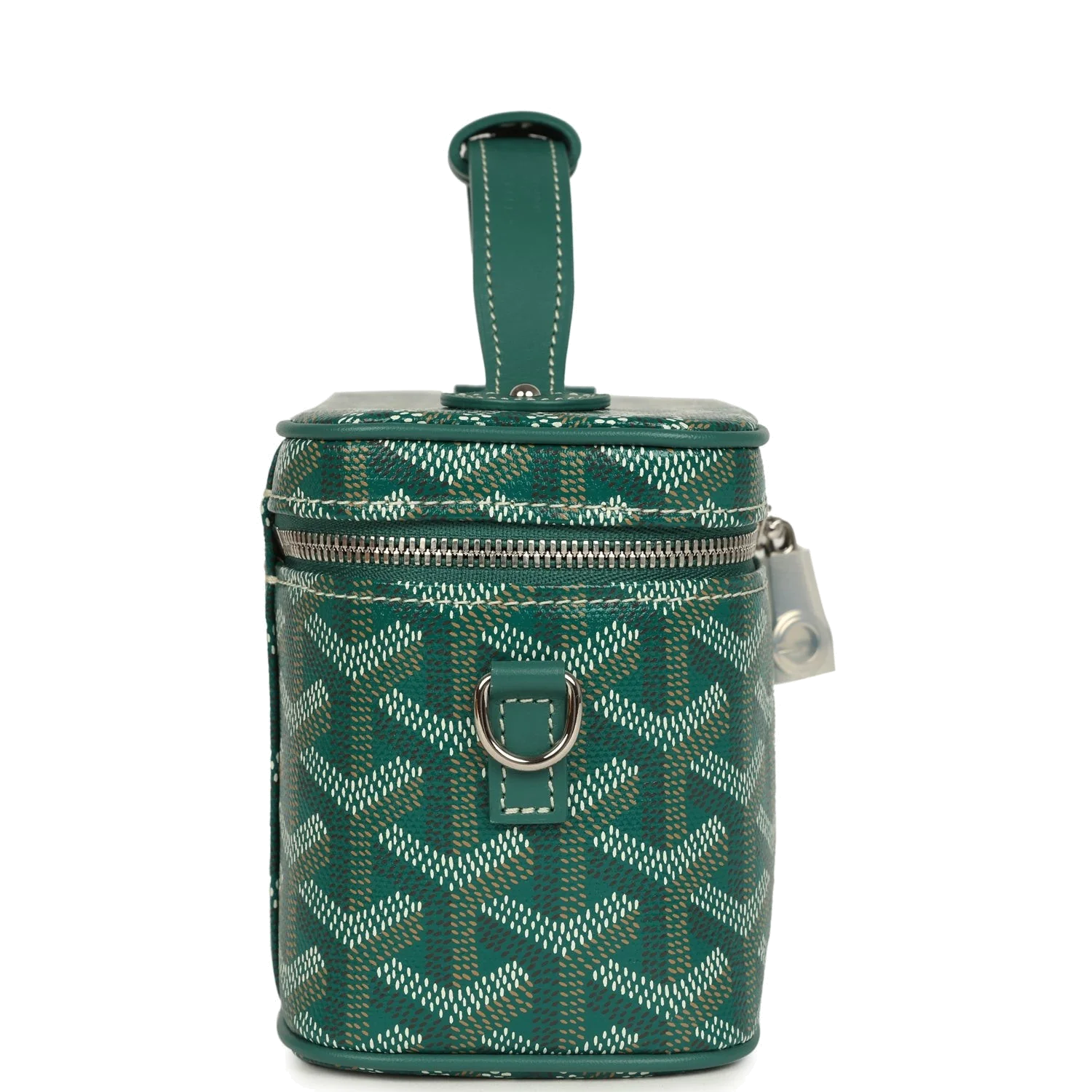 Goyard Goyardine Canvas Green Mini Muse Vanity Bag — фото 4