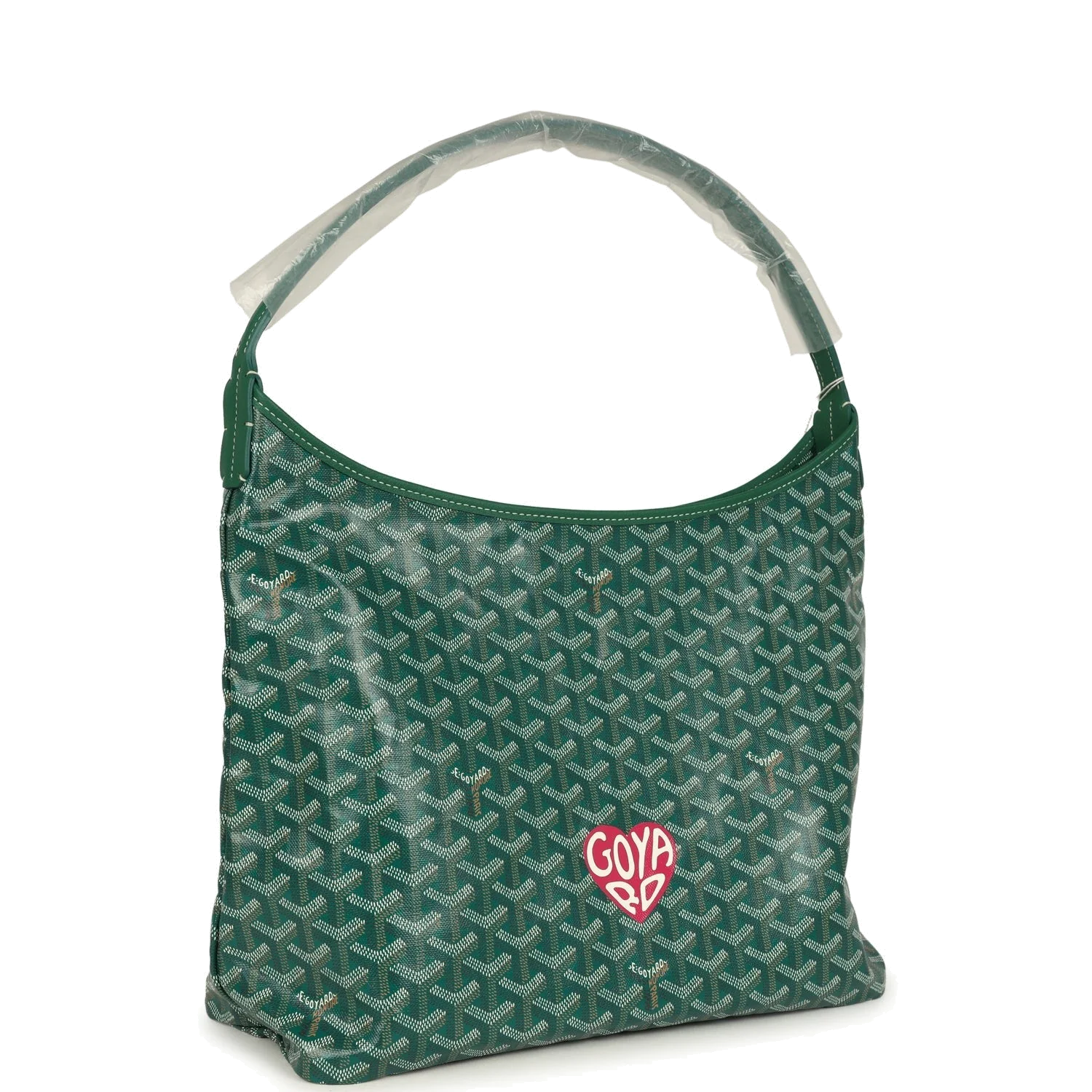 Goyard Goyardine Green Boheme Hobo Bag — фото 3
