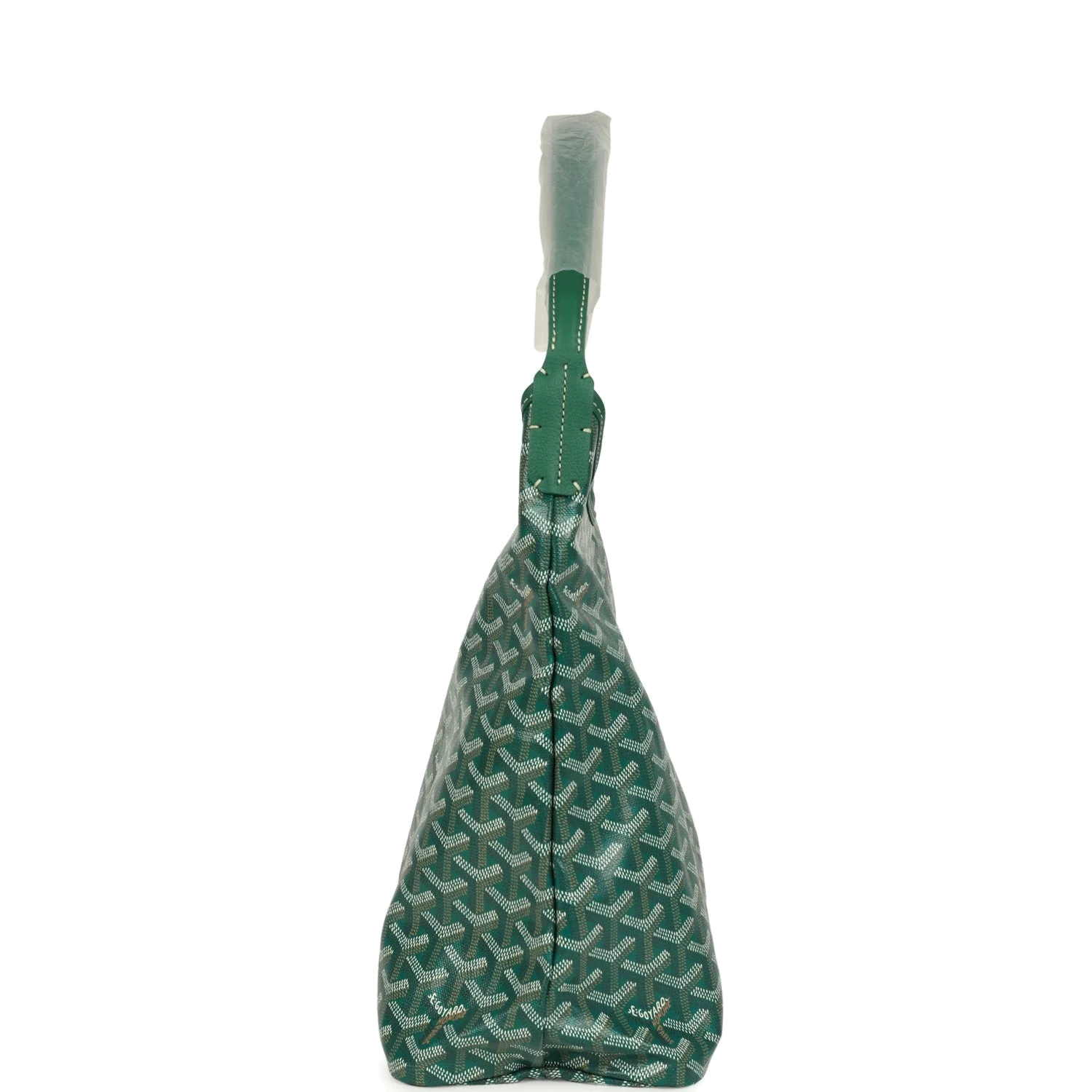 Goyard Goyardine Green Boheme Hobo Bag — фото 4
