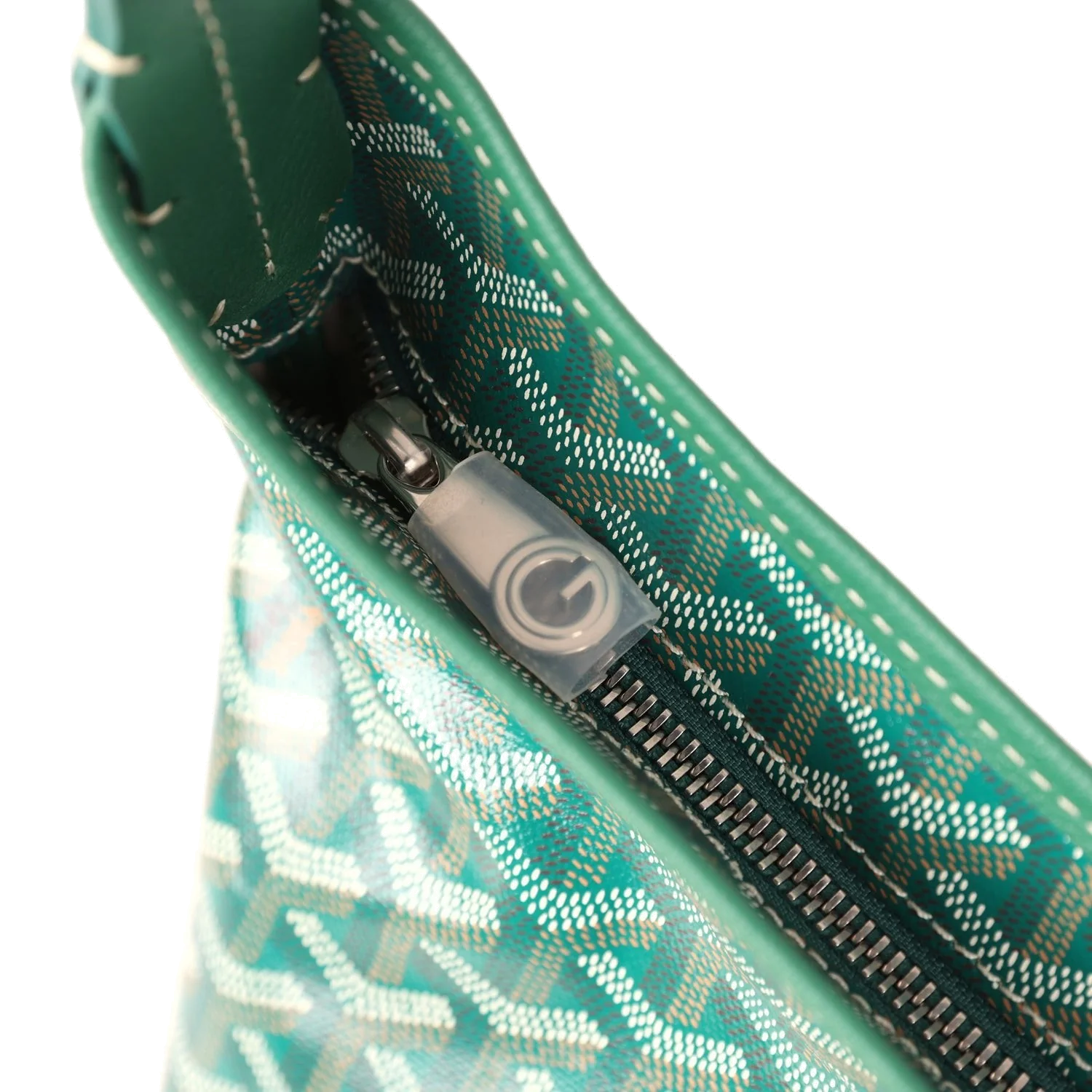Goyard Goyardine Green Boheme Hobo Bag — фото 8